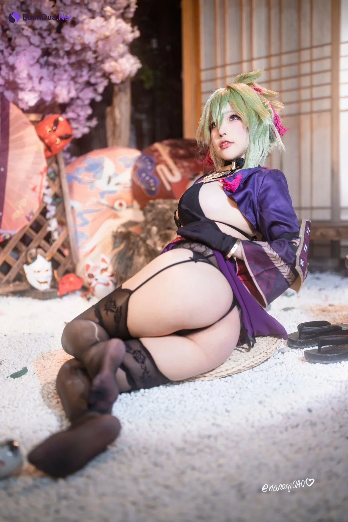 Cosplay 七七娜娜子 久岐忍同人 - Photo 14