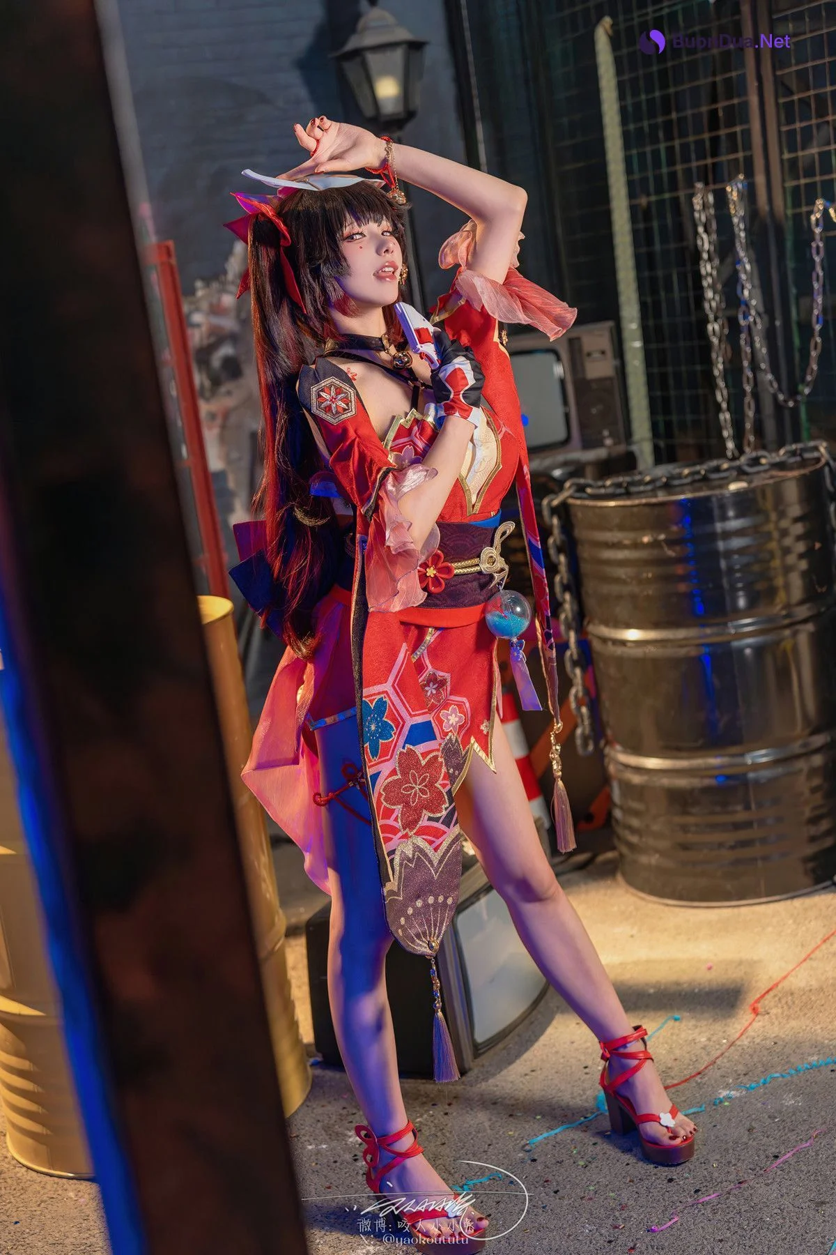 Cosplay 黏黏团子兔 星穹铁道-花火 - Photo 10