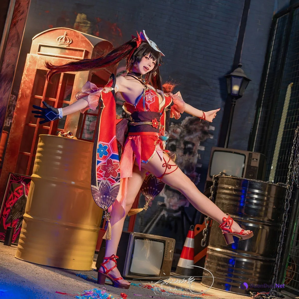 Cosplay 黏黏团子兔 星穹铁道-花火 - Photo 12