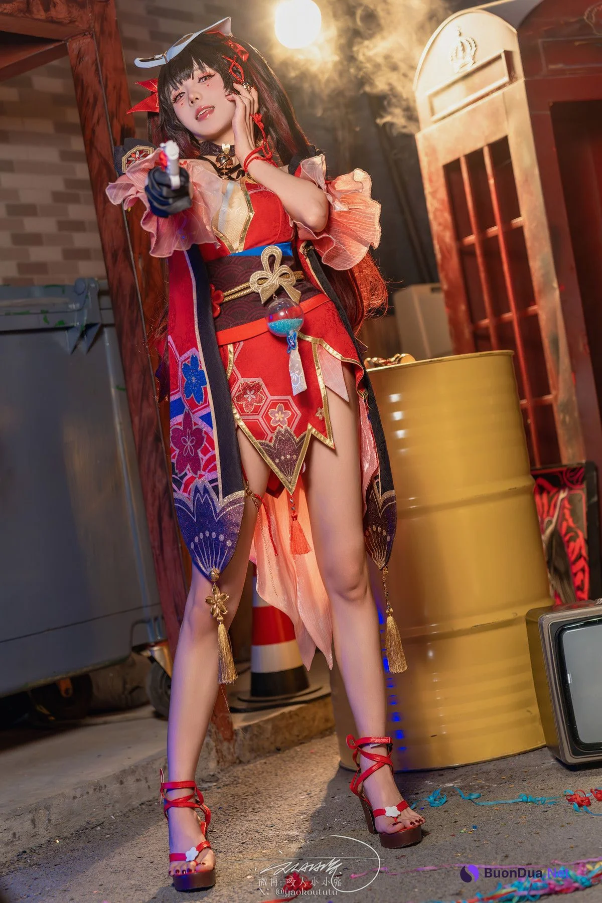 Cosplay 黏黏团子兔 星穹铁道-花火 - Photo 17