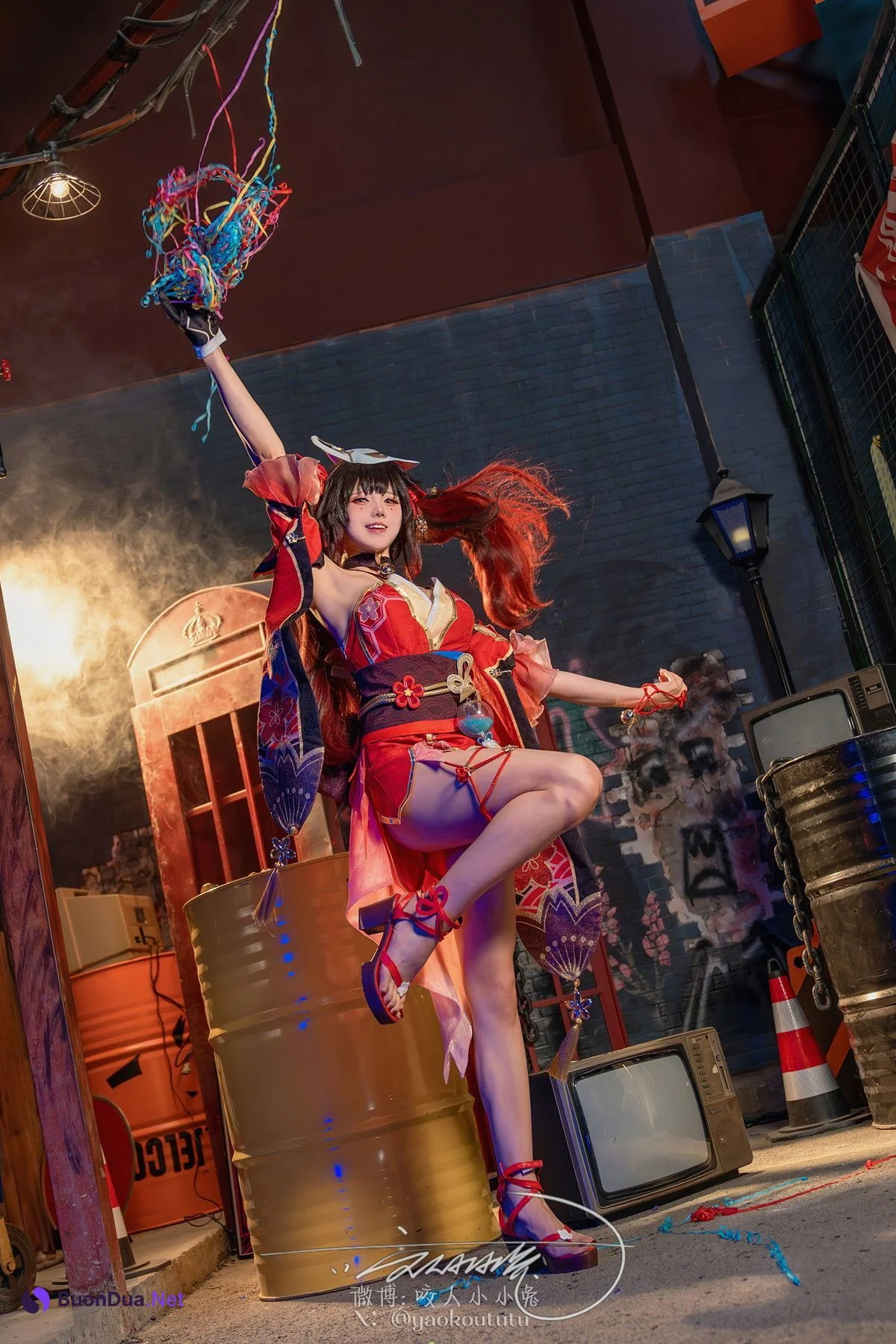 Cosplay 黏黏团子兔 星穹铁道-花火 - Photo 7