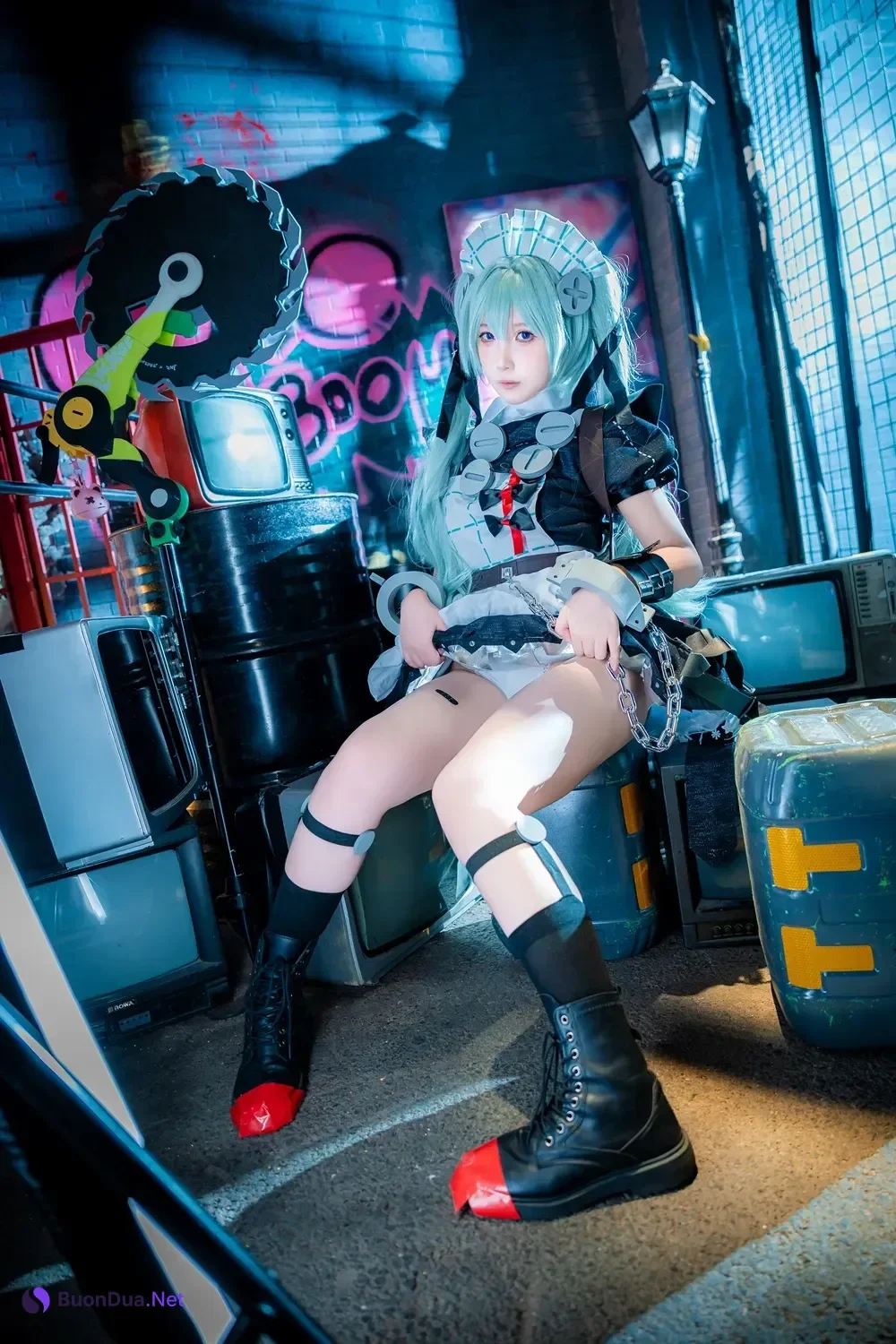 Cosplay 小和甜酒 – 绝区零 可琳 - Photo 9