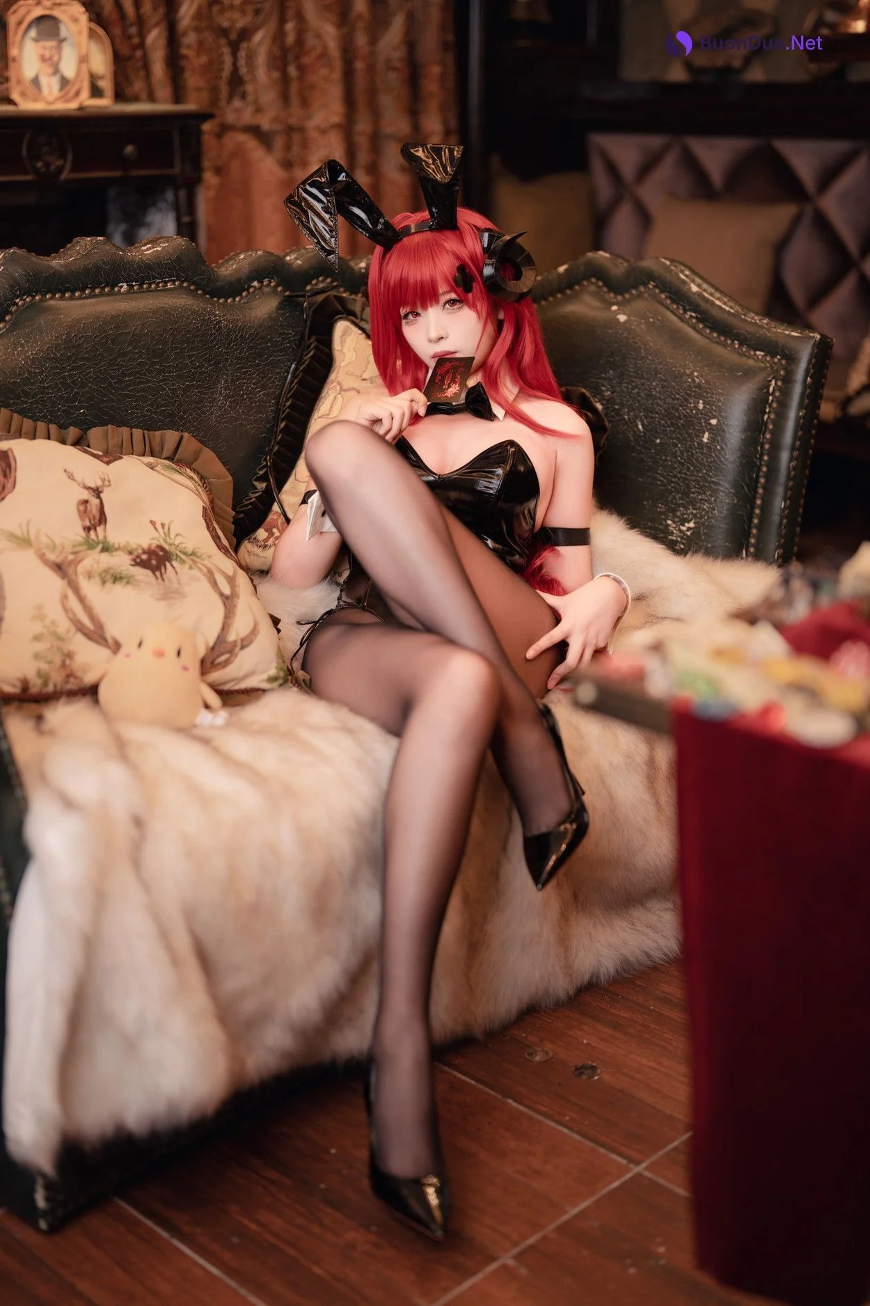 Cosplay 轩萧学姐 兴登堡兔女郎 - Photo 16