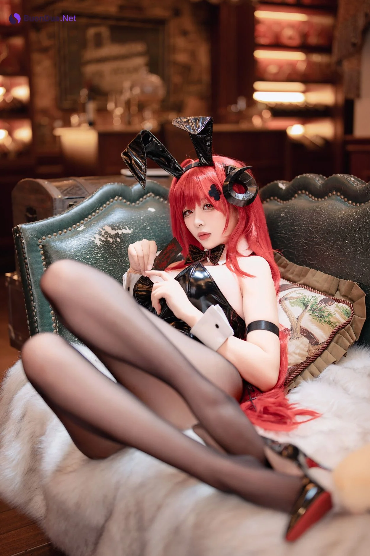 Cosplay 轩萧学姐 兴登堡兔女郎 - Photo 18