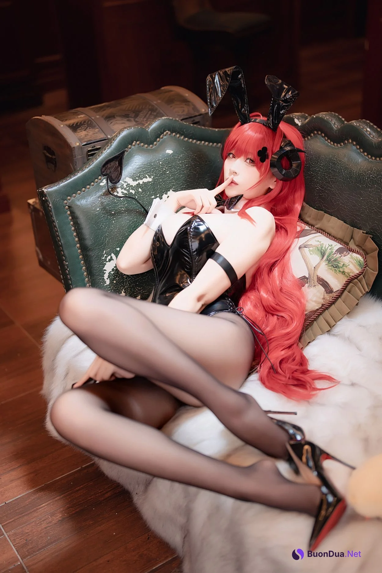 Cosplay 轩萧学姐 兴登堡兔女郎 - Photo 19