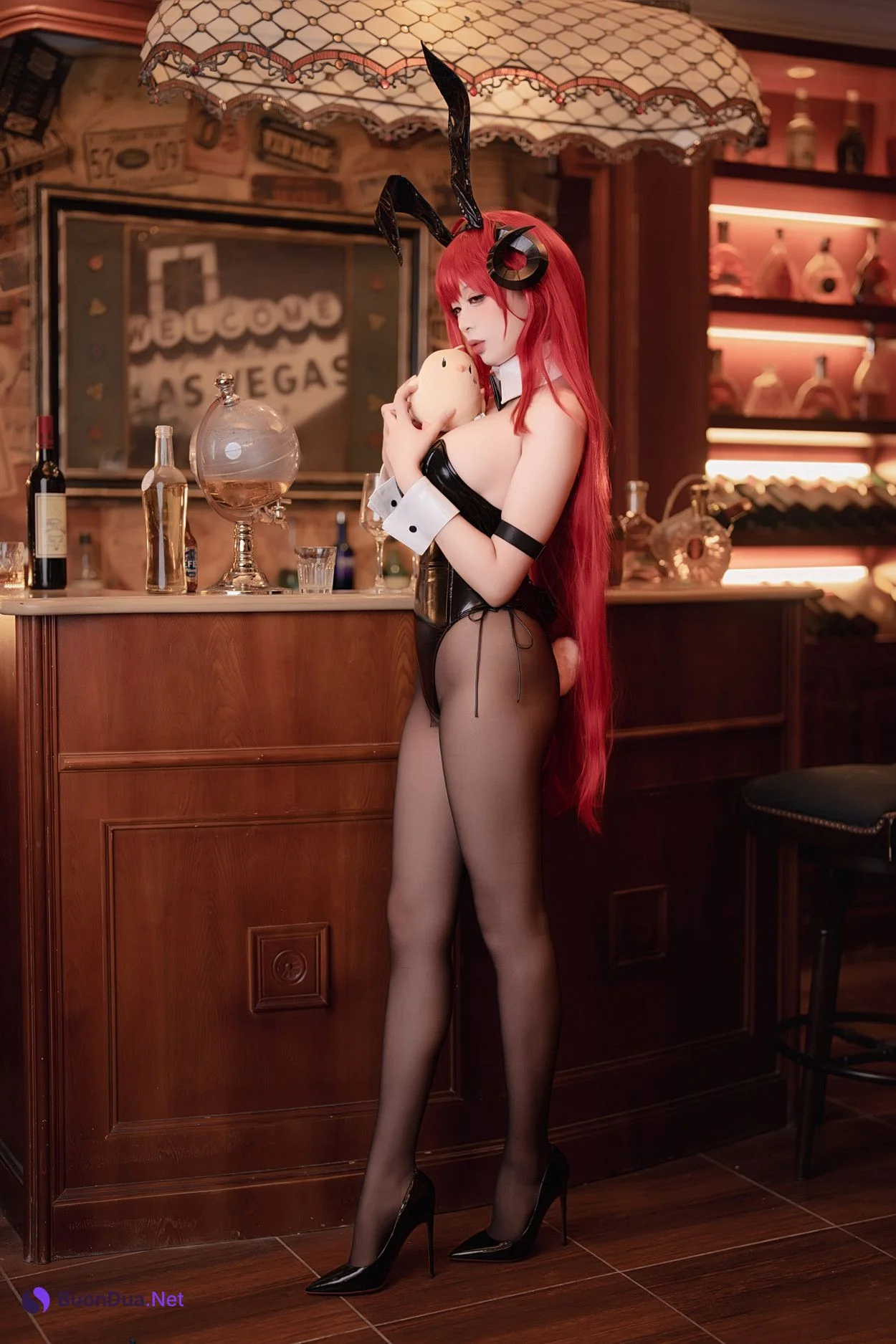 Cosplay 轩萧学姐 兴登堡兔女郎 - Photo 3