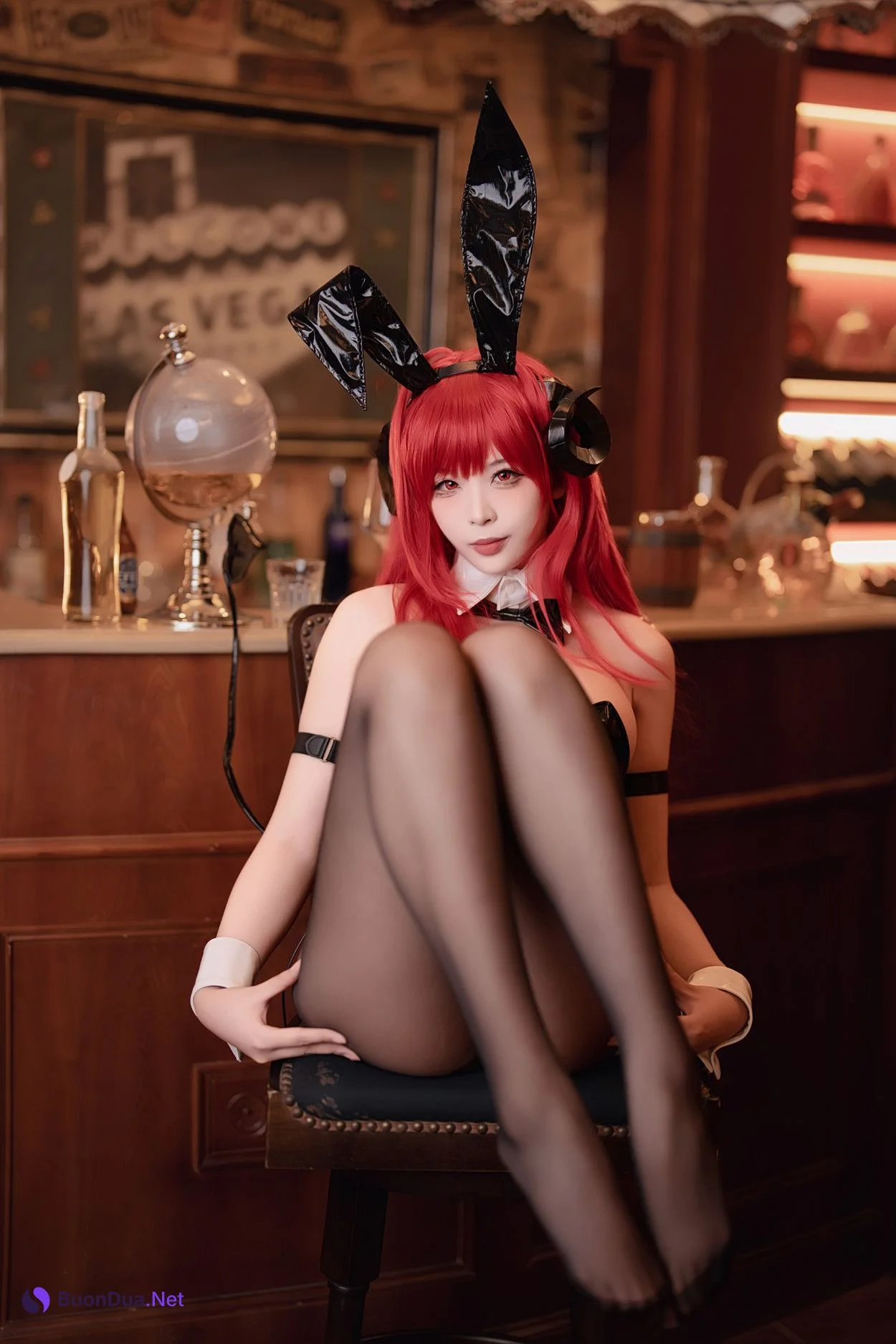 Cosplay 轩萧学姐 兴登堡兔女郎 - Photo 7