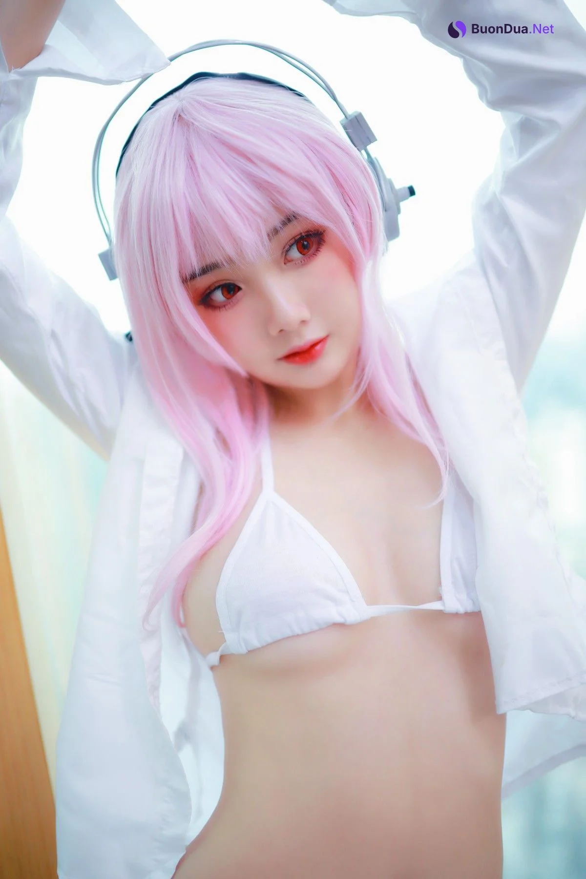 Cosplay 您的蛋蛋 索尼子白内衣 - Photo 11