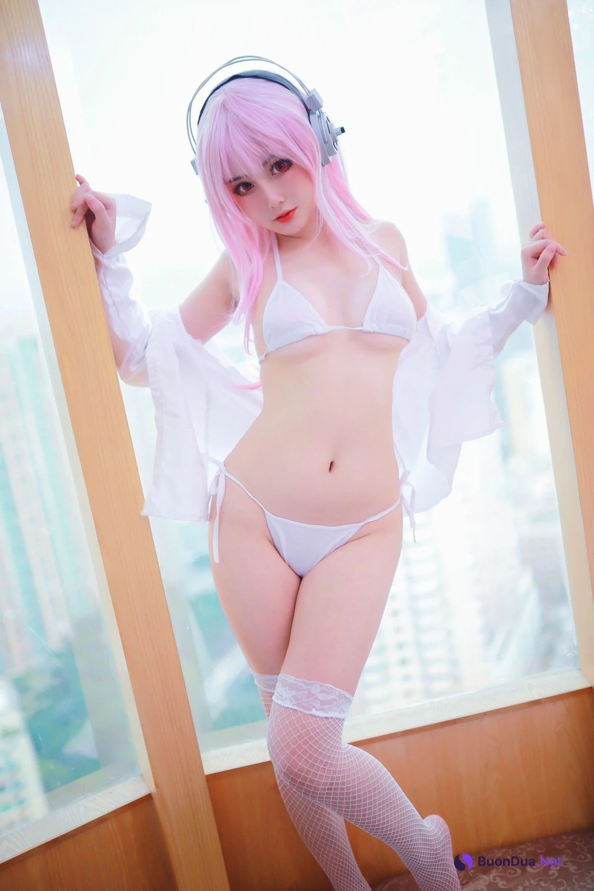 Cosplay 您的蛋蛋 索尼子白内衣 - Photo 7