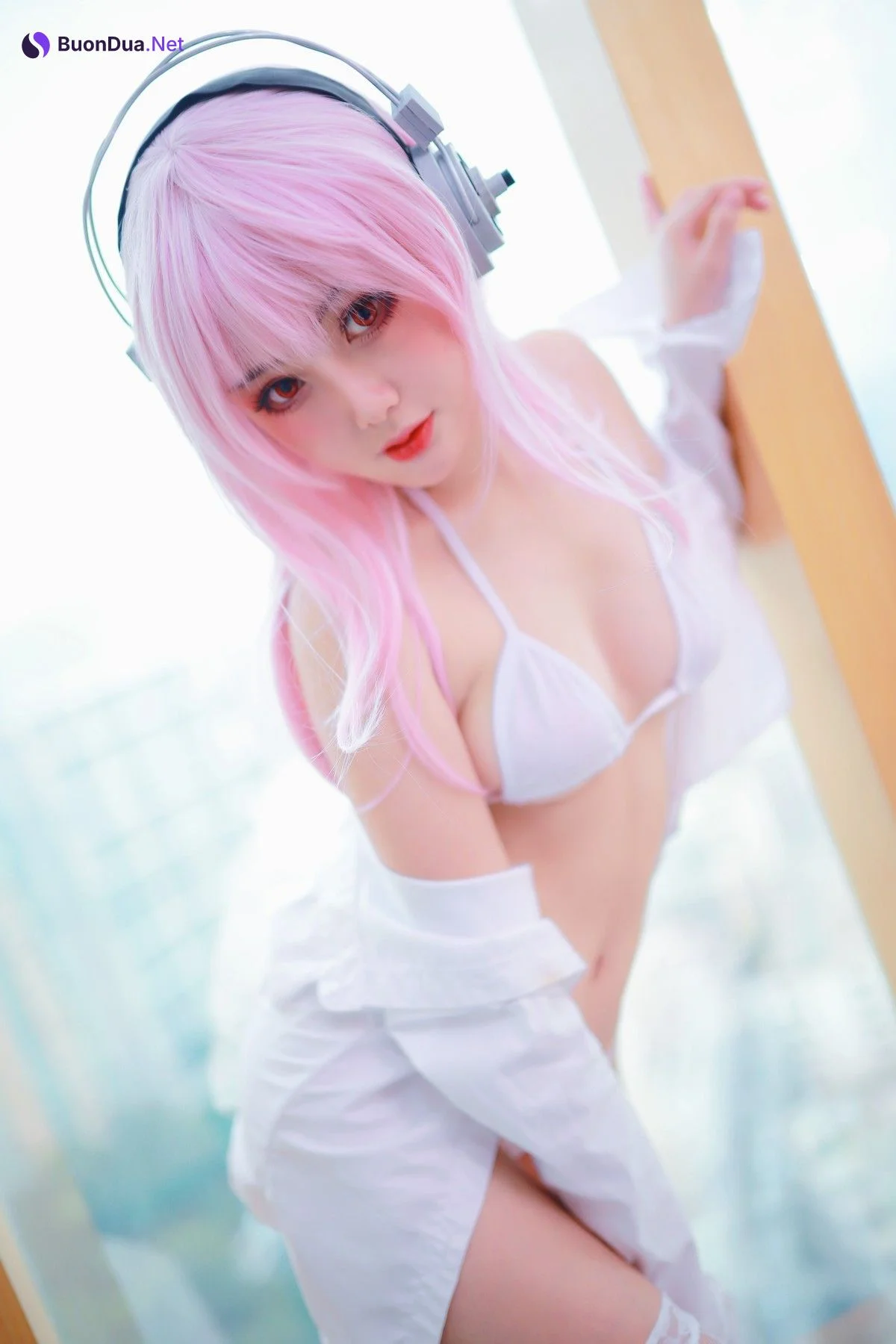 Cosplay 您的蛋蛋 索尼子白内衣 - Photo 9