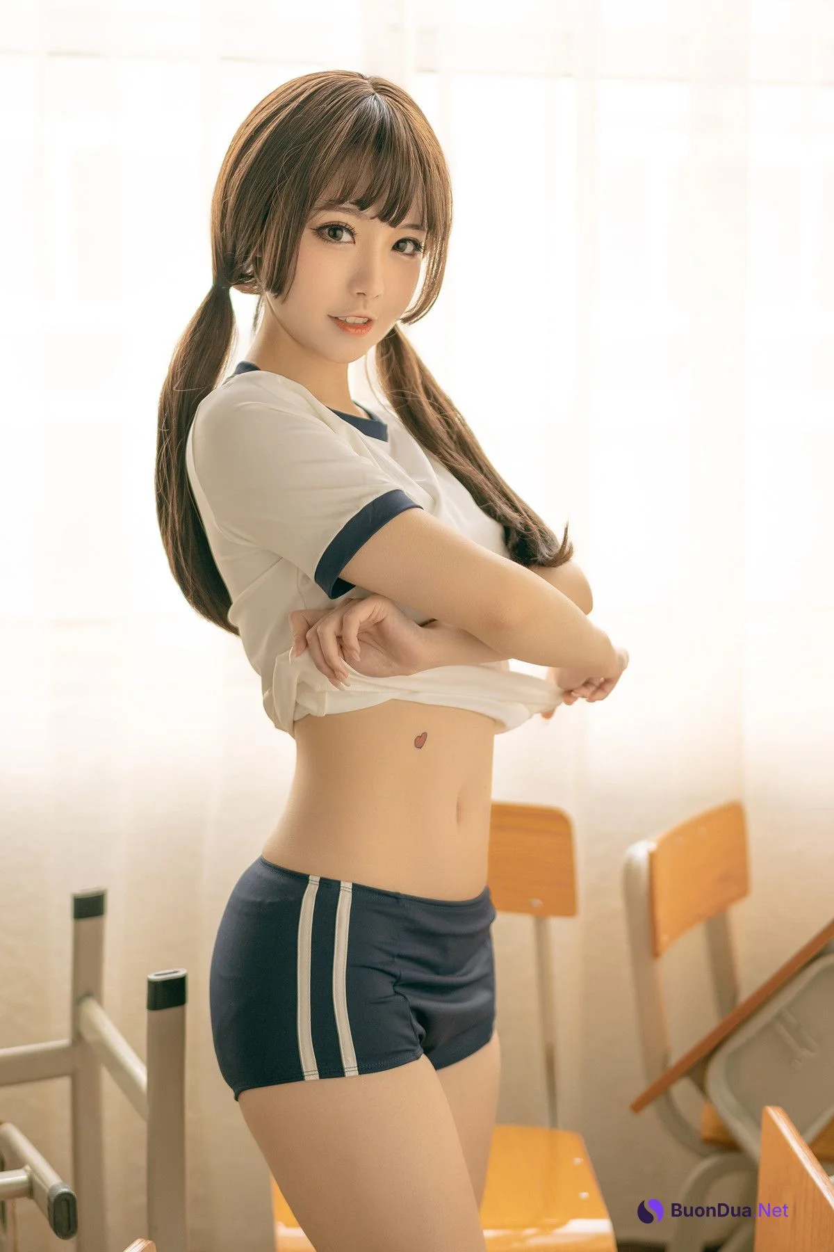 Cosplay 桃良阿宅 体操服 - Photo 2