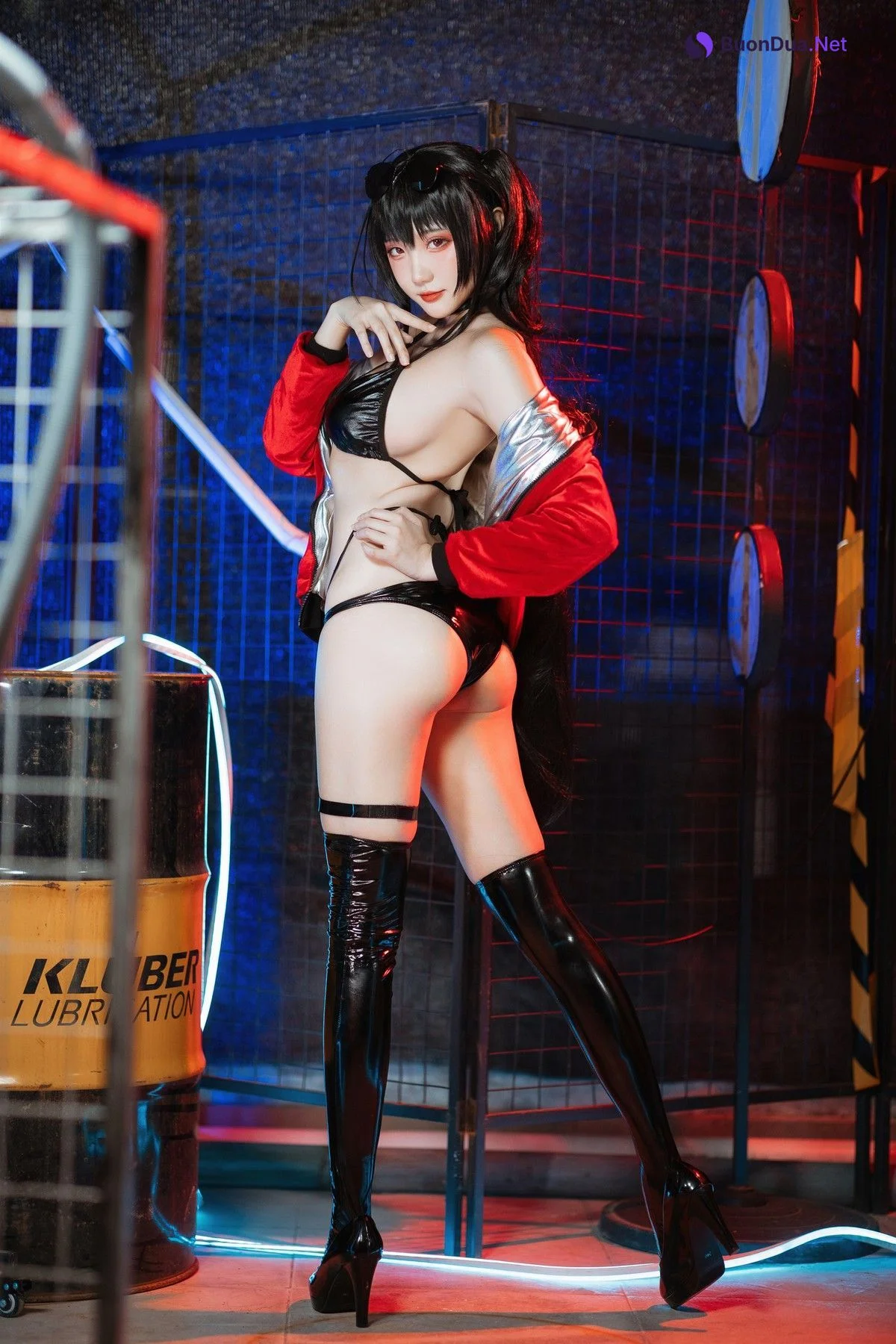 Cosplay 瓜希酱 碧蓝航线 大凤赛车 - Photo 12