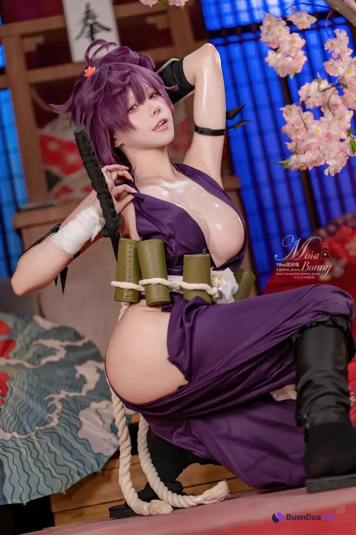 Cosplay 黏黏团子兔 – 地狱乐 杠 - Photo 12