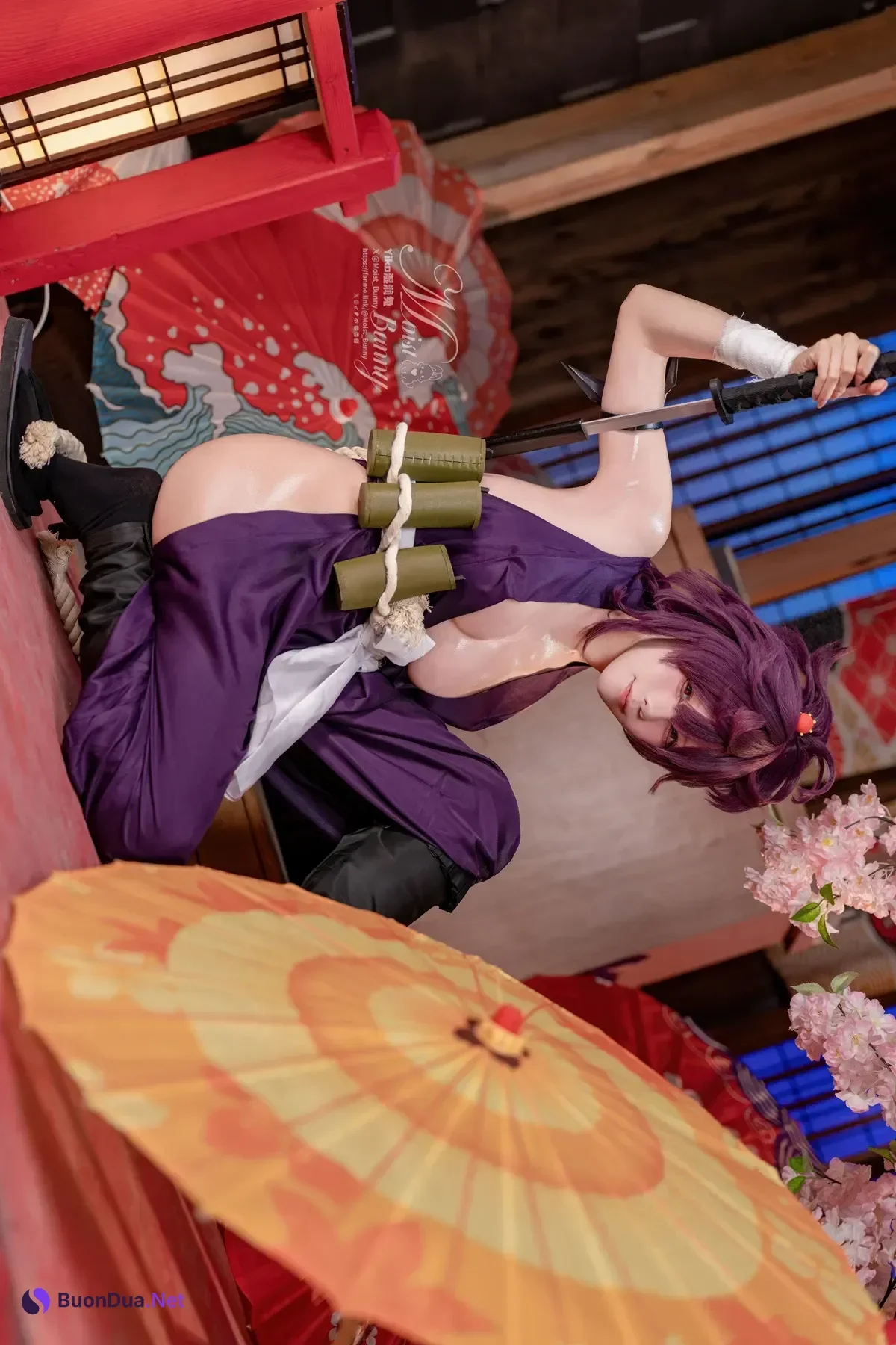 Cosplay 黏黏团子兔 – 地狱乐 杠 - Photo 13