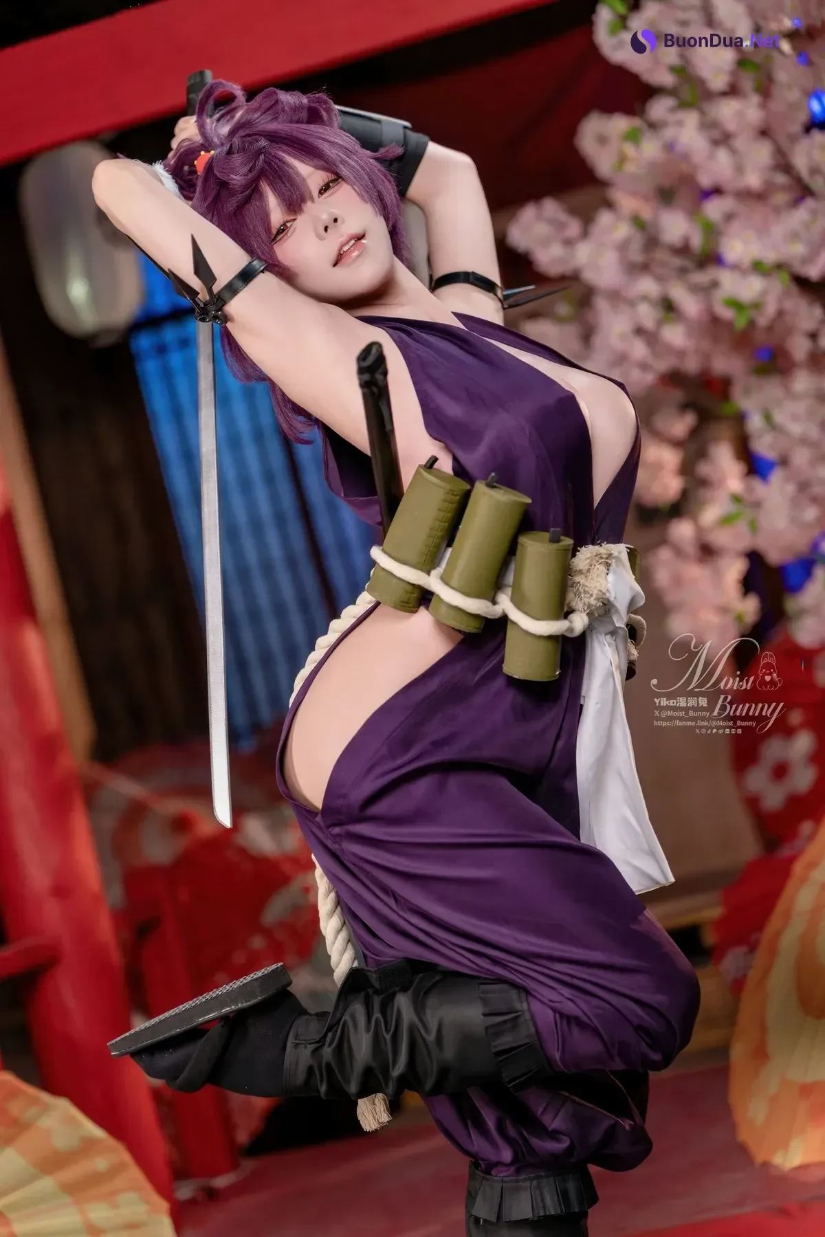 Cosplay 黏黏团子兔 – 地狱乐 杠 - Photo 20