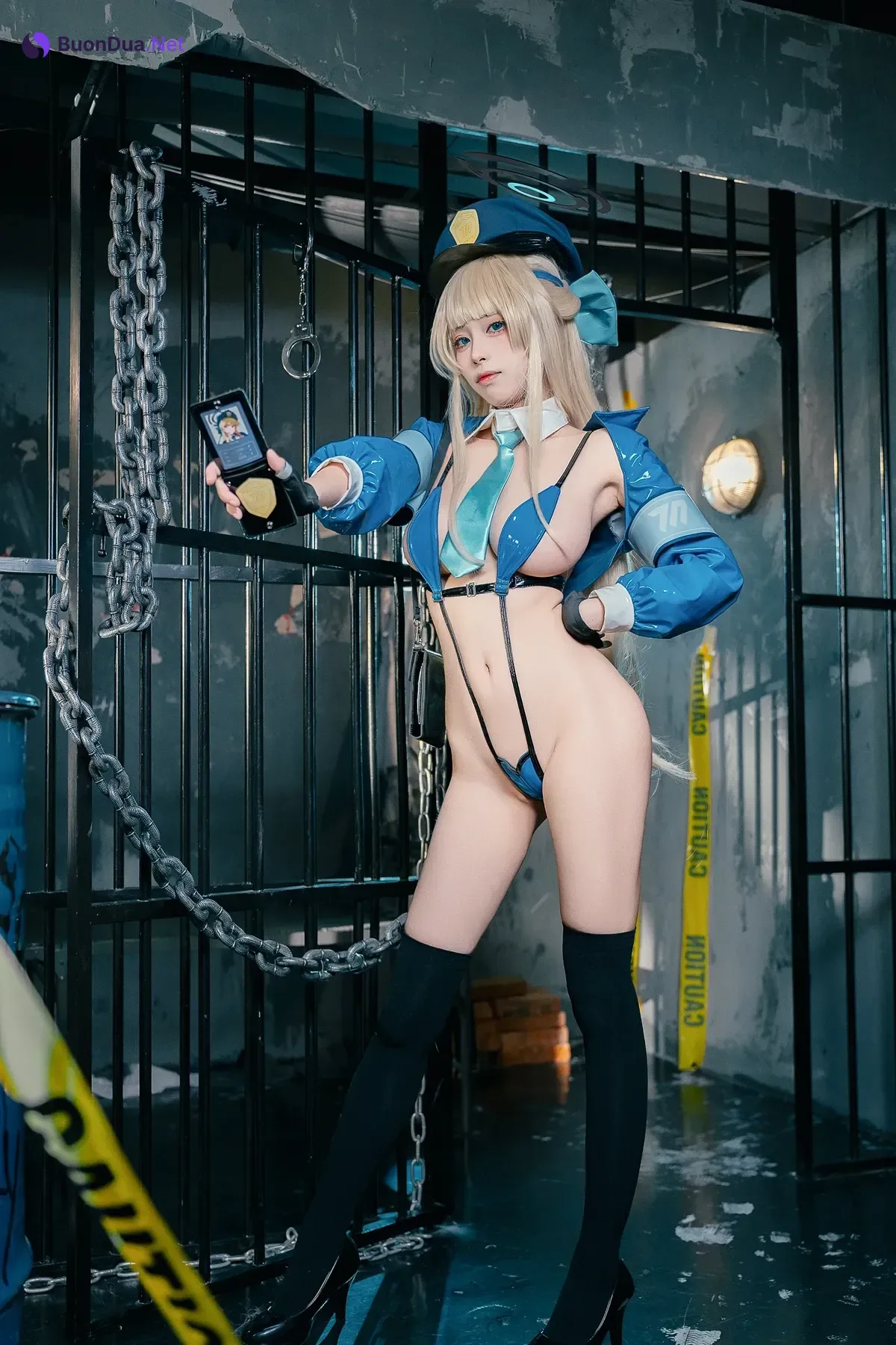 Cosplay 三無人型- 蔚蓝档案 飞鸟马时女警 - Photo 13