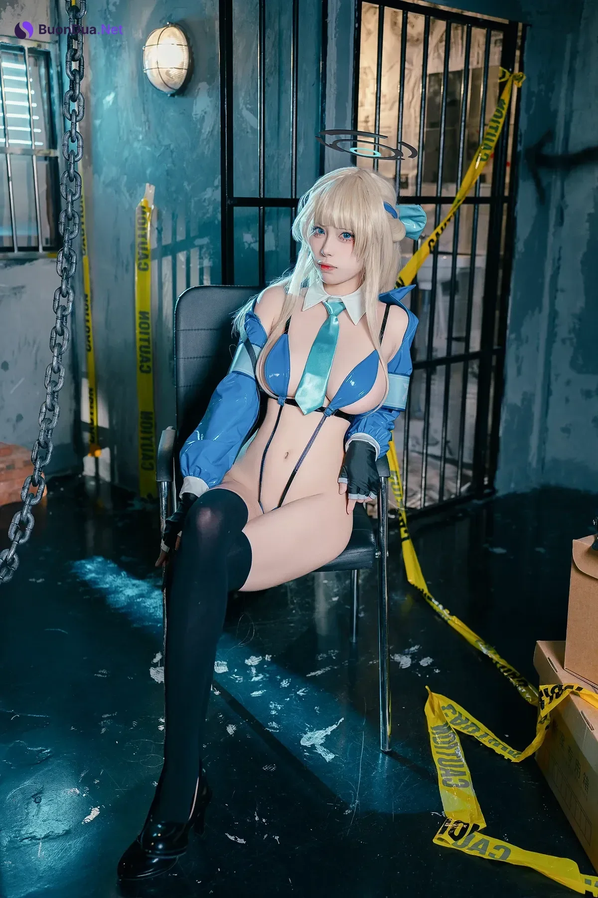 Cosplay 三無人型- 蔚蓝档案 飞鸟马时女警 - Photo 4