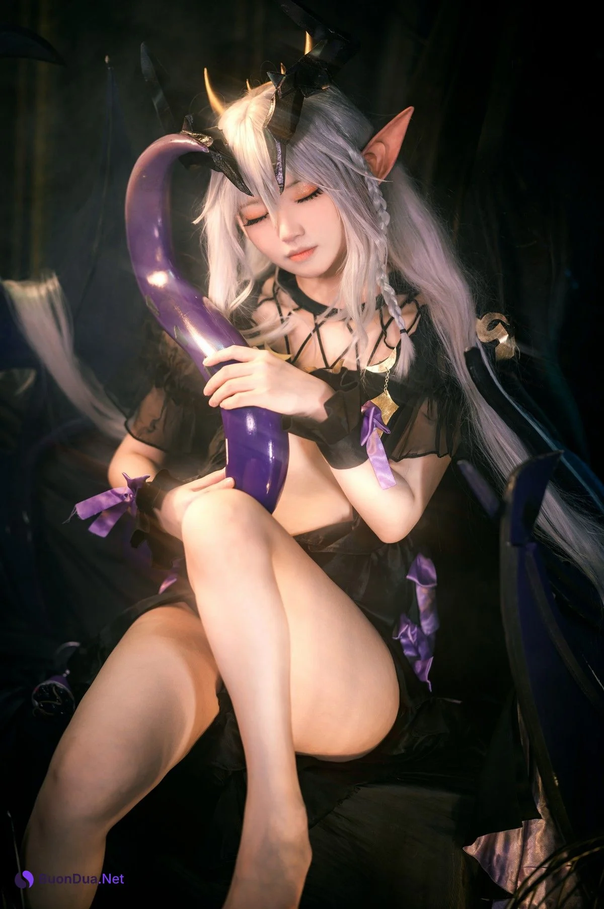 Cosplay 伊喵君 Fafnir 四叶草剧场 法芙娜 - Photo 12