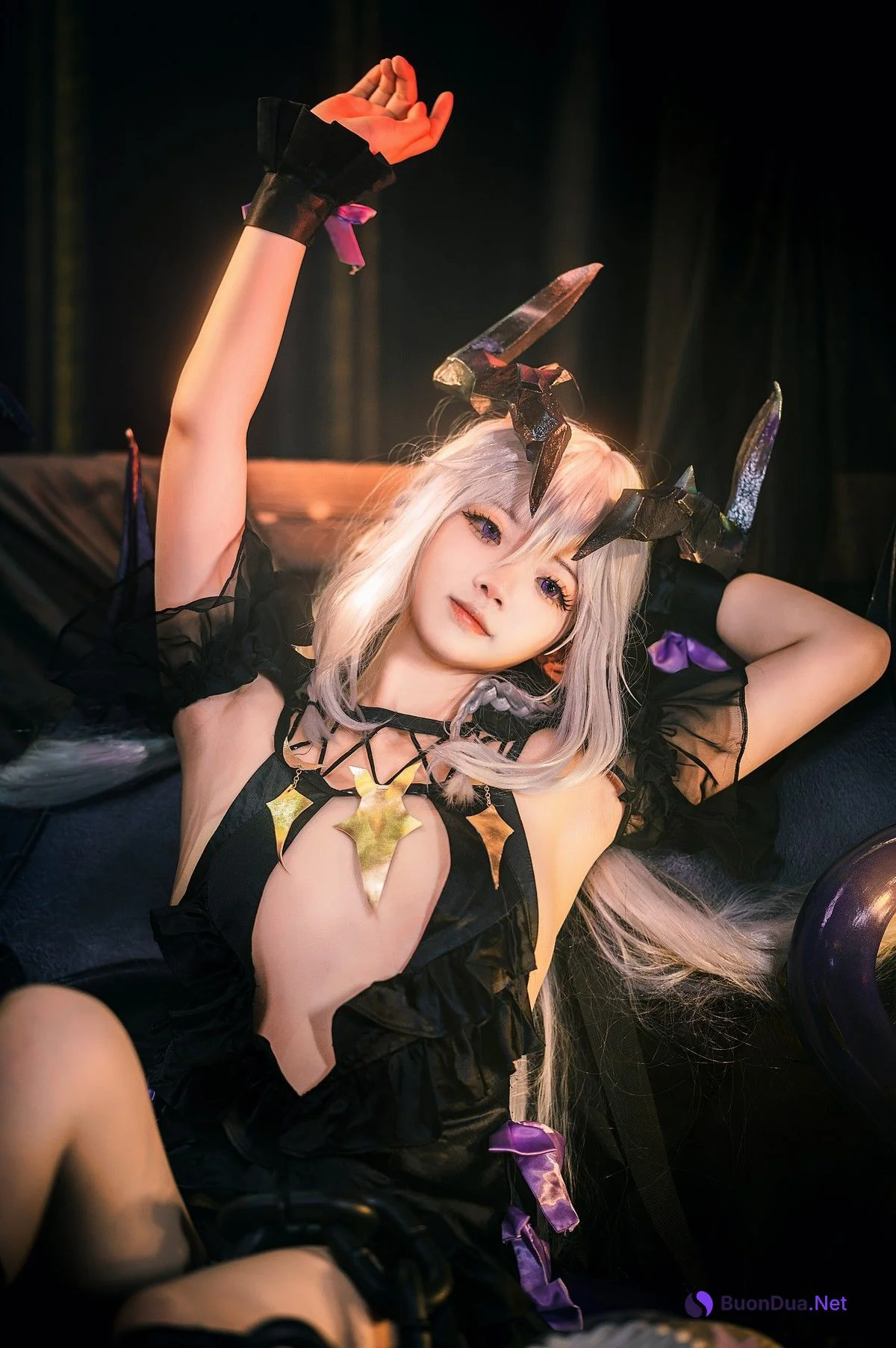 Cosplay 伊喵君 Fafnir 四叶草剧场 法芙娜 - Photo 15