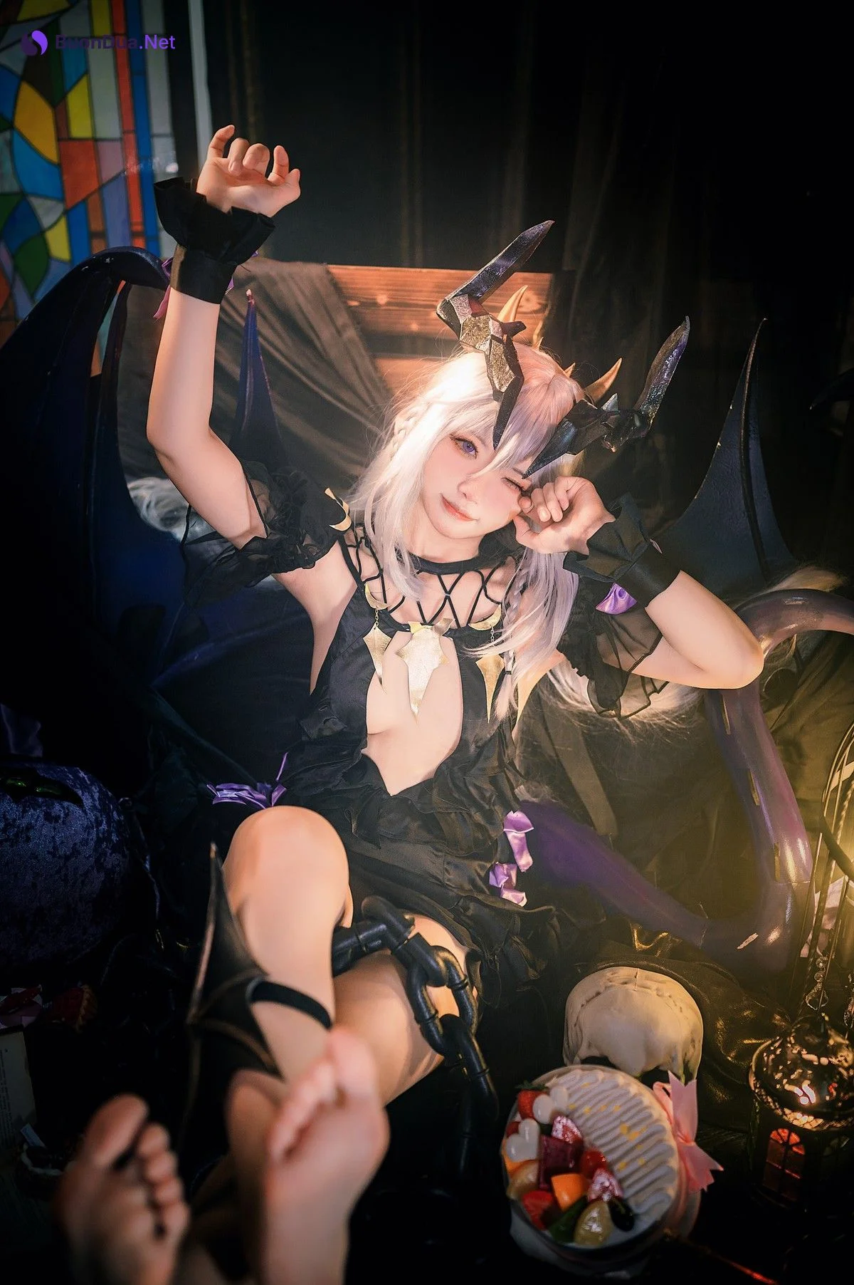 Cosplay 伊喵君 Fafnir 四叶草剧场 法芙娜 - Photo 16
