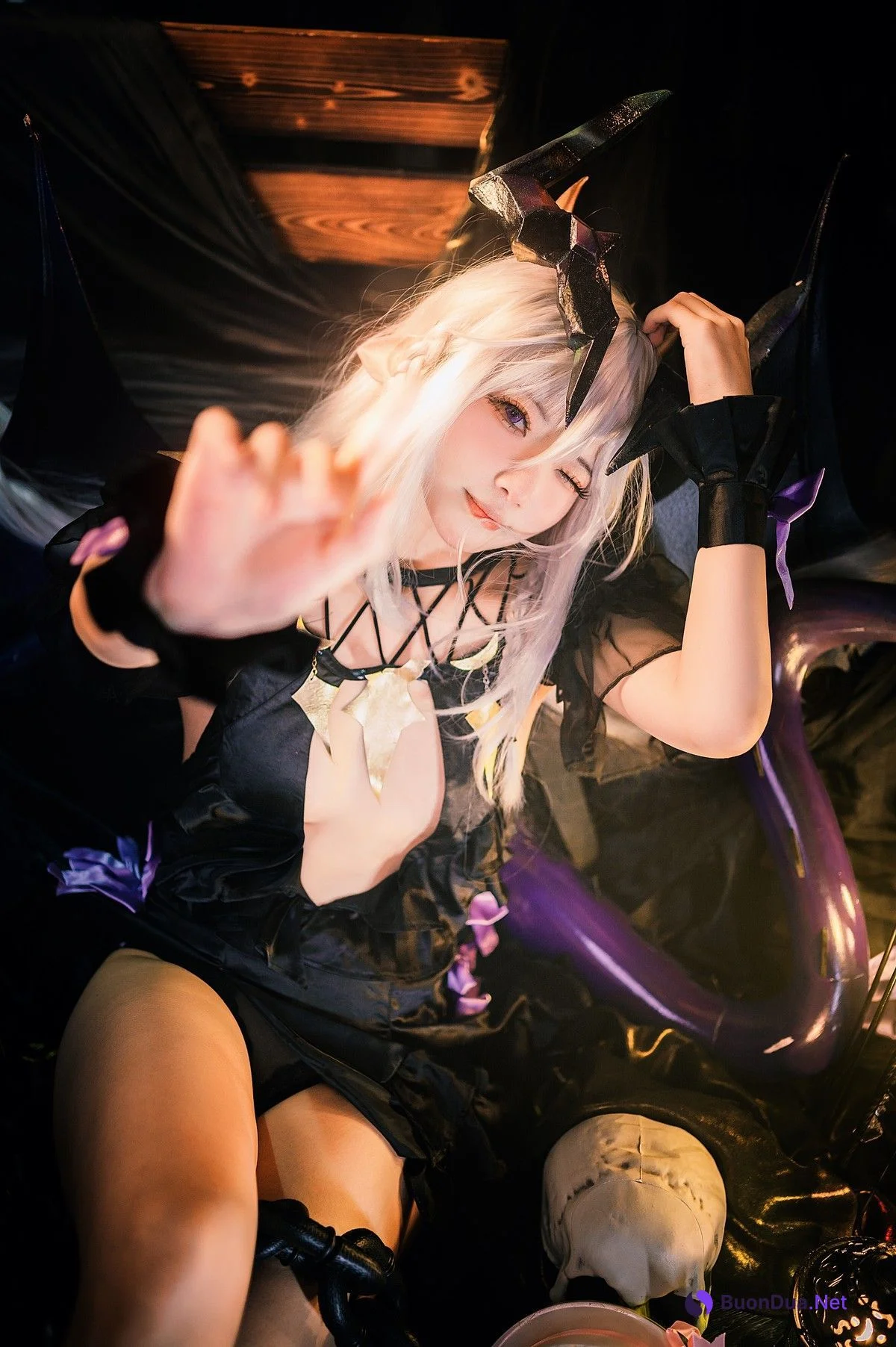 Cosplay 伊喵君 Fafnir 四叶草剧场 法芙娜 - Photo 17