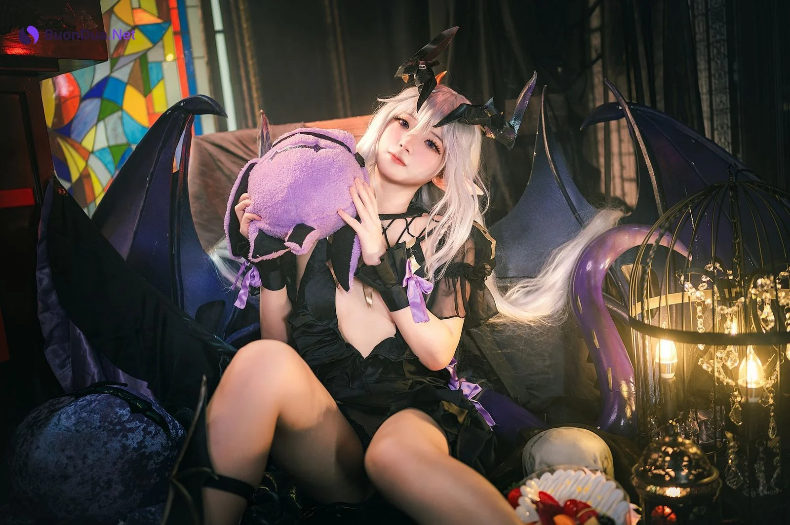 Cosplay 伊喵君 Fafnir 四叶草剧场 法芙娜 - Photo 18