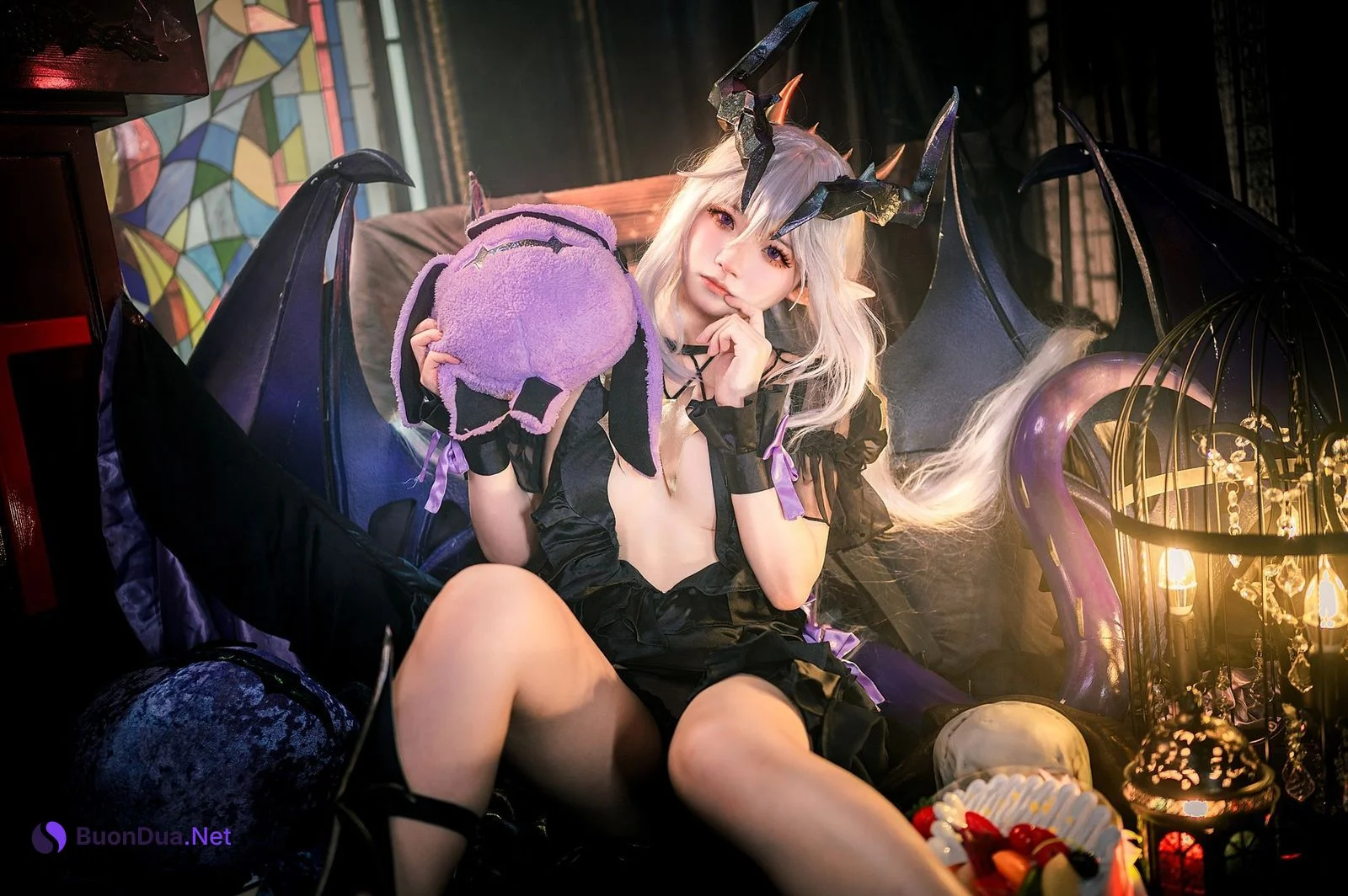 Cosplay 伊喵君 Fafnir 四叶草剧场 法芙娜 - Photo 19