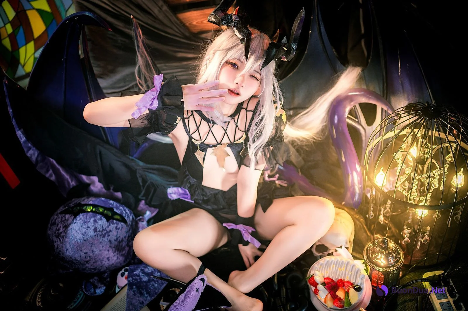 Cosplay 伊喵君 Fafnir 四叶草剧场 法芙娜 - Photo 20