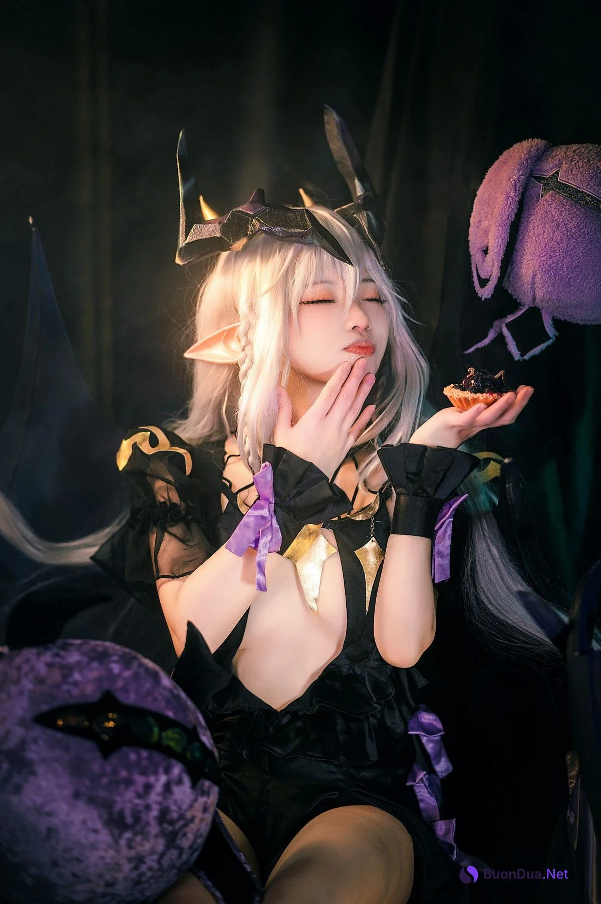 Cosplay 伊喵君 Fafnir 四叶草剧场 法芙娜 - Photo 9