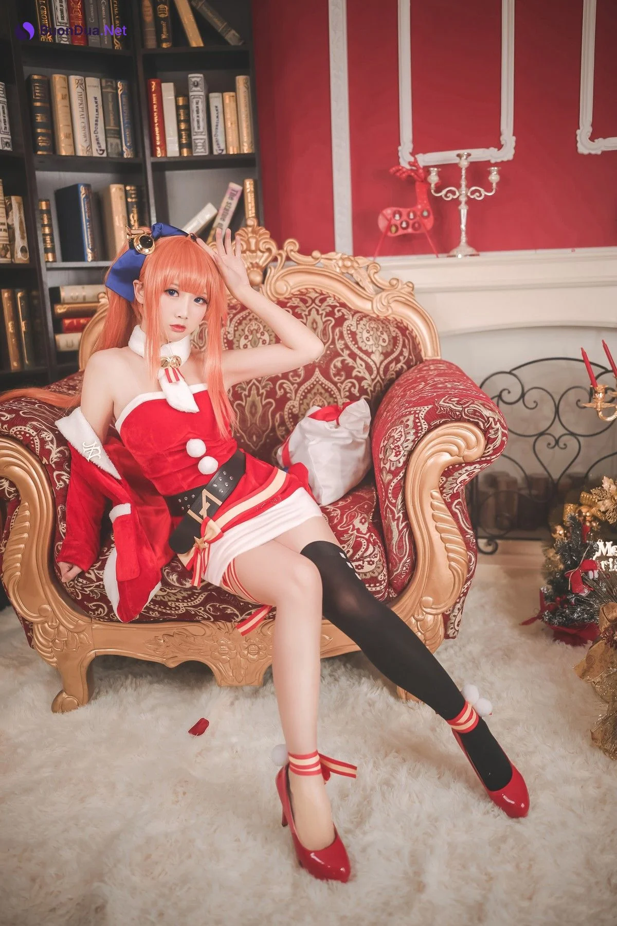 Cosplay 面饼仙儿 FAL圣诞 - Photo 10