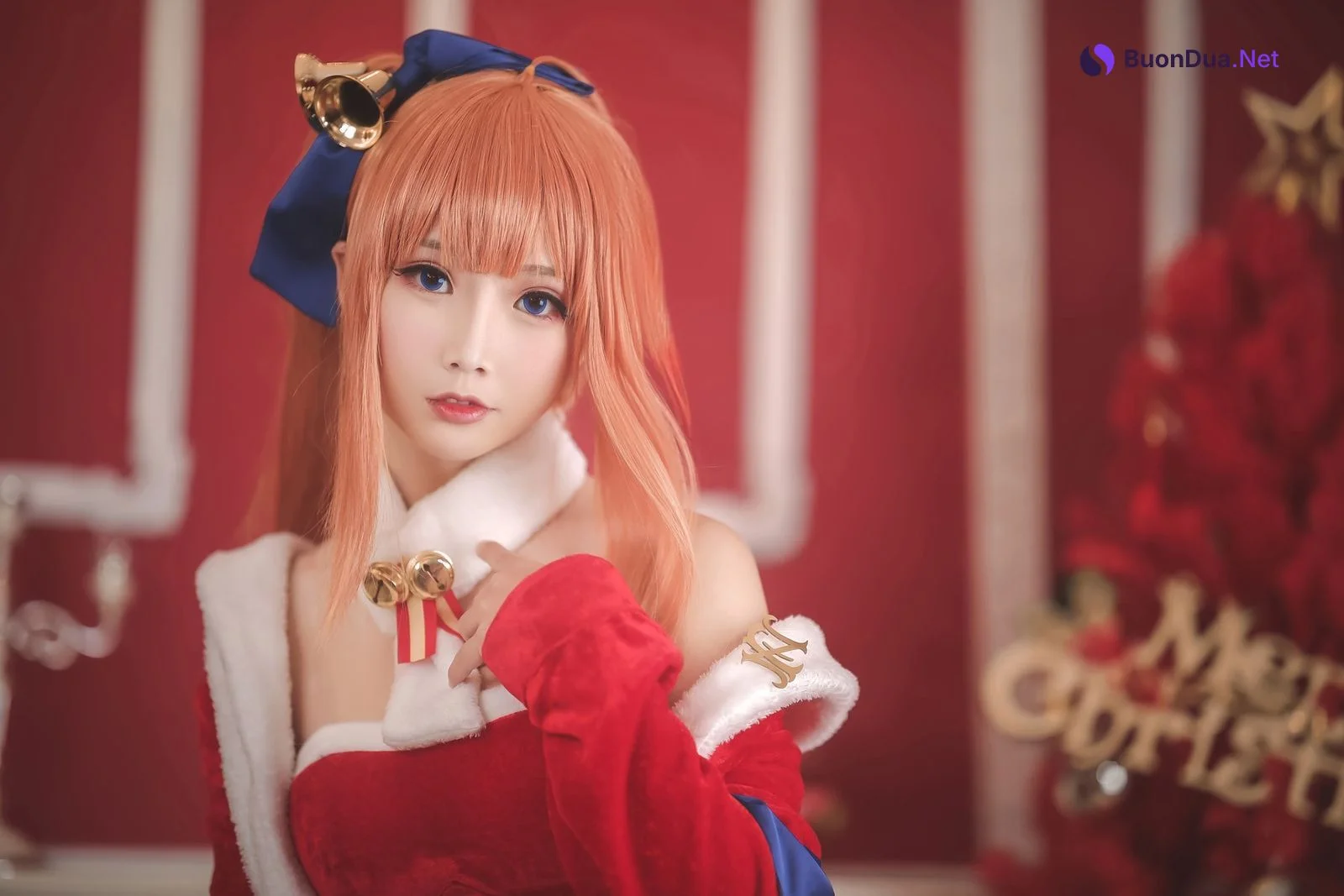 Cosplay 面饼仙儿 FAL圣诞 - Photo 12