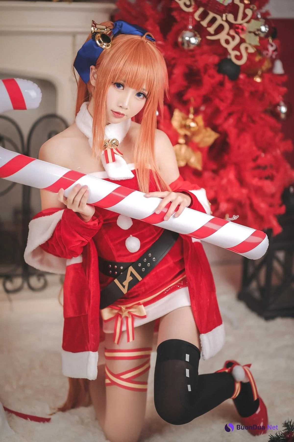 Cosplay 面饼仙儿 FAL圣诞 - Photo 19