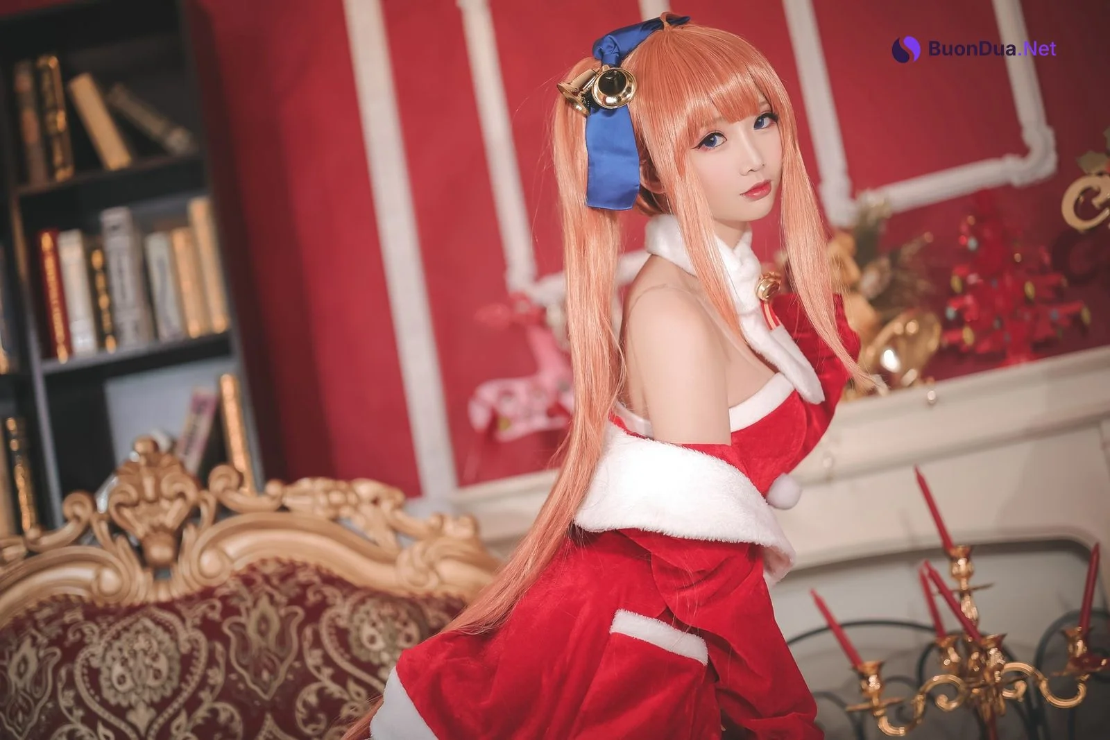 Cosplay 面饼仙儿 FAL圣诞 - Photo 5