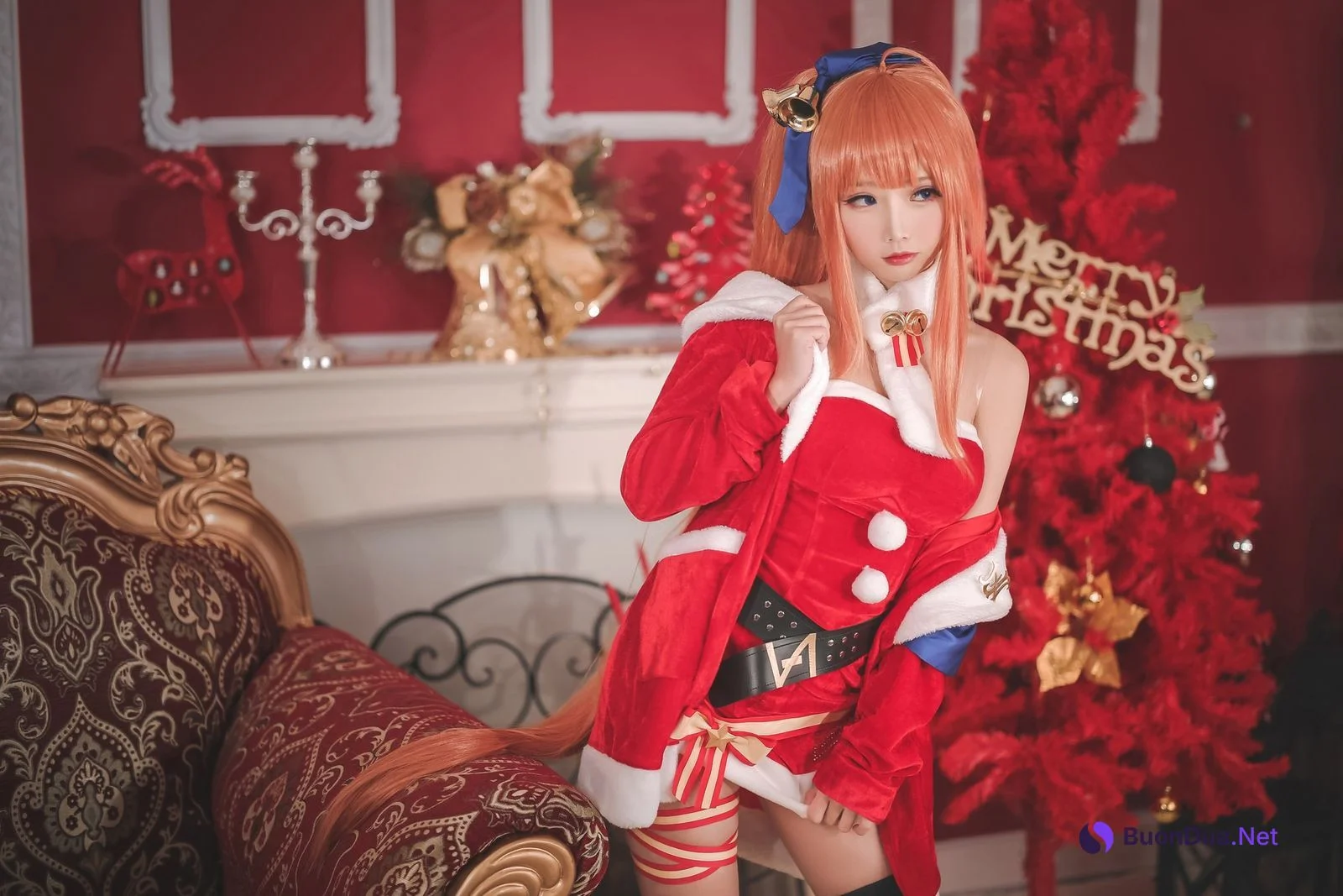 Cosplay 面饼仙儿 FAL圣诞 - Photo 6