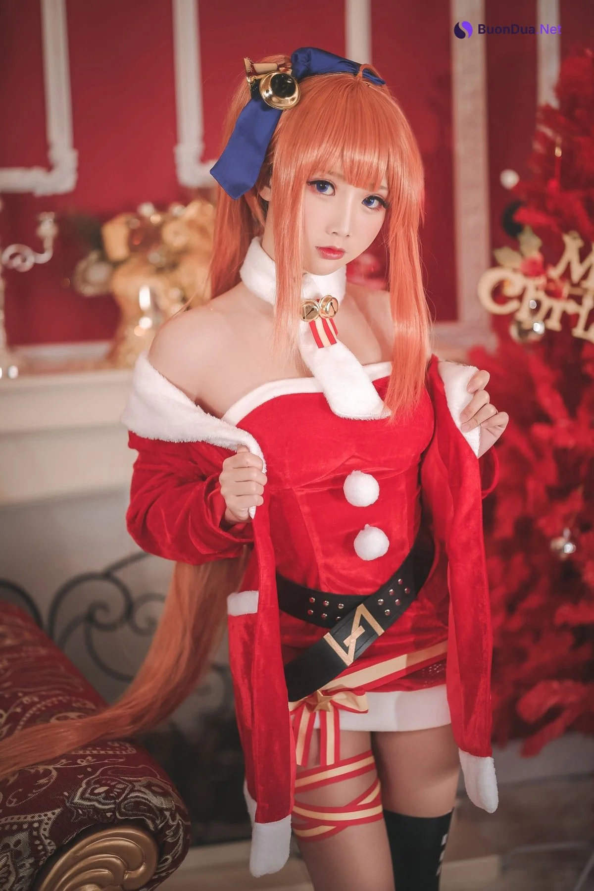Cosplay 面饼仙儿 FAL圣诞 - Photo 7