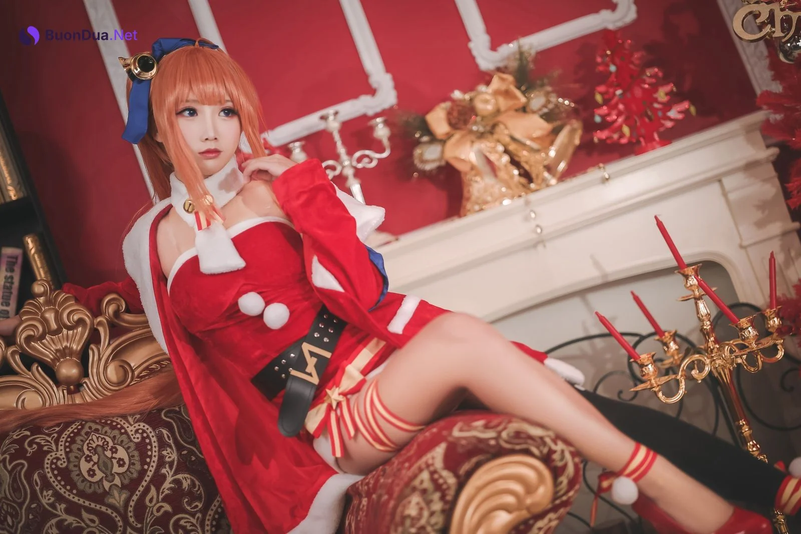 Cosplay 面饼仙儿 FAL圣诞 - Photo 8