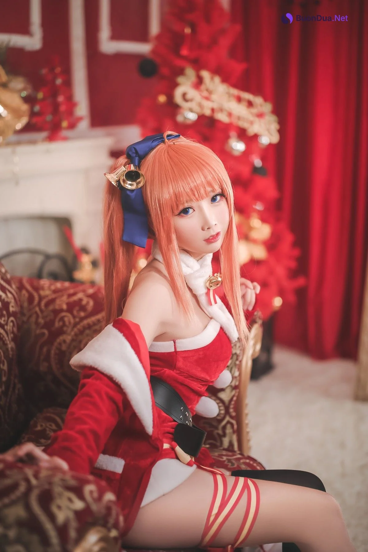 Cosplay 面饼仙儿 FAL圣诞 - Photo 9