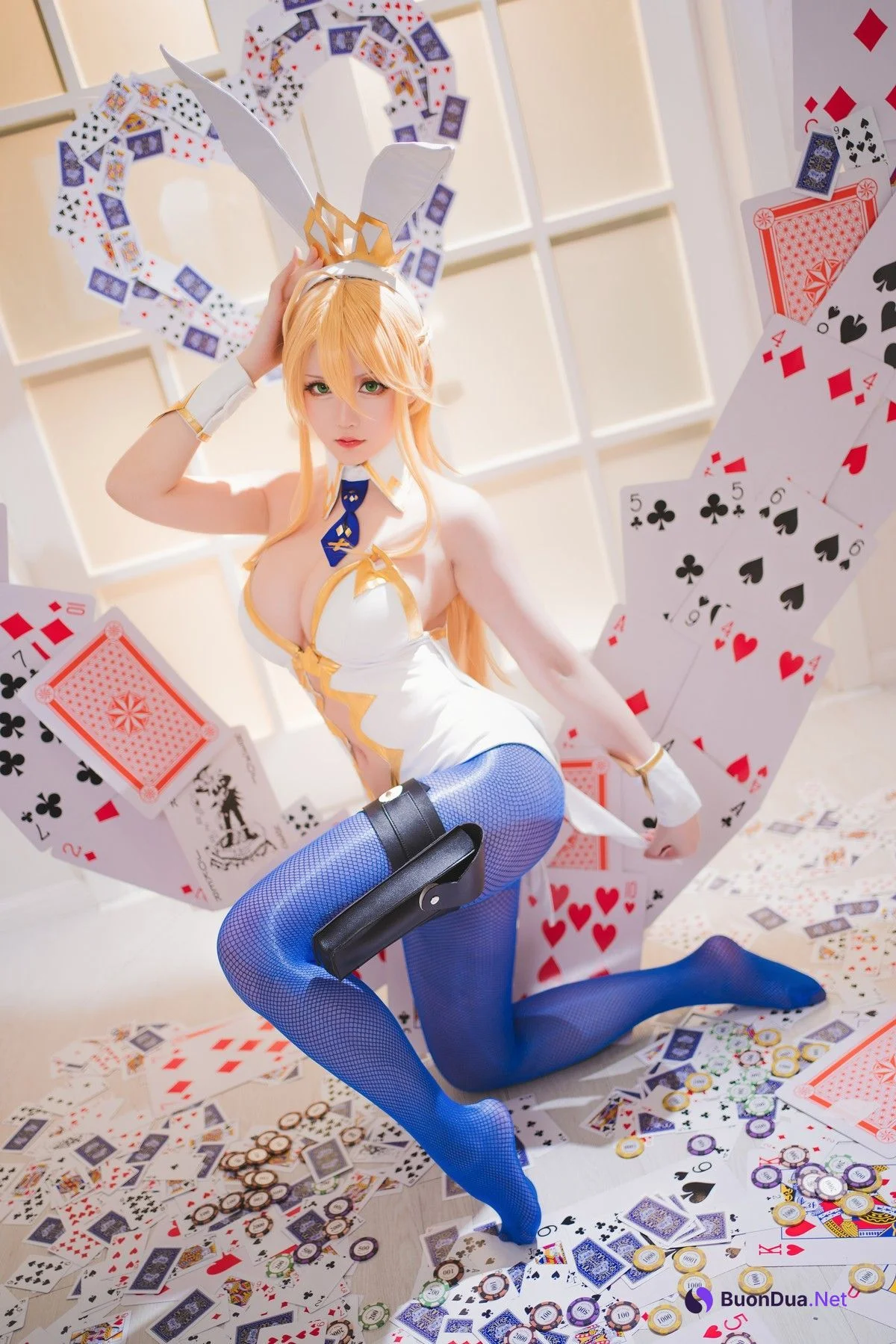 Cosplay 星之迟迟 FGO 狮子王 - Photo 11