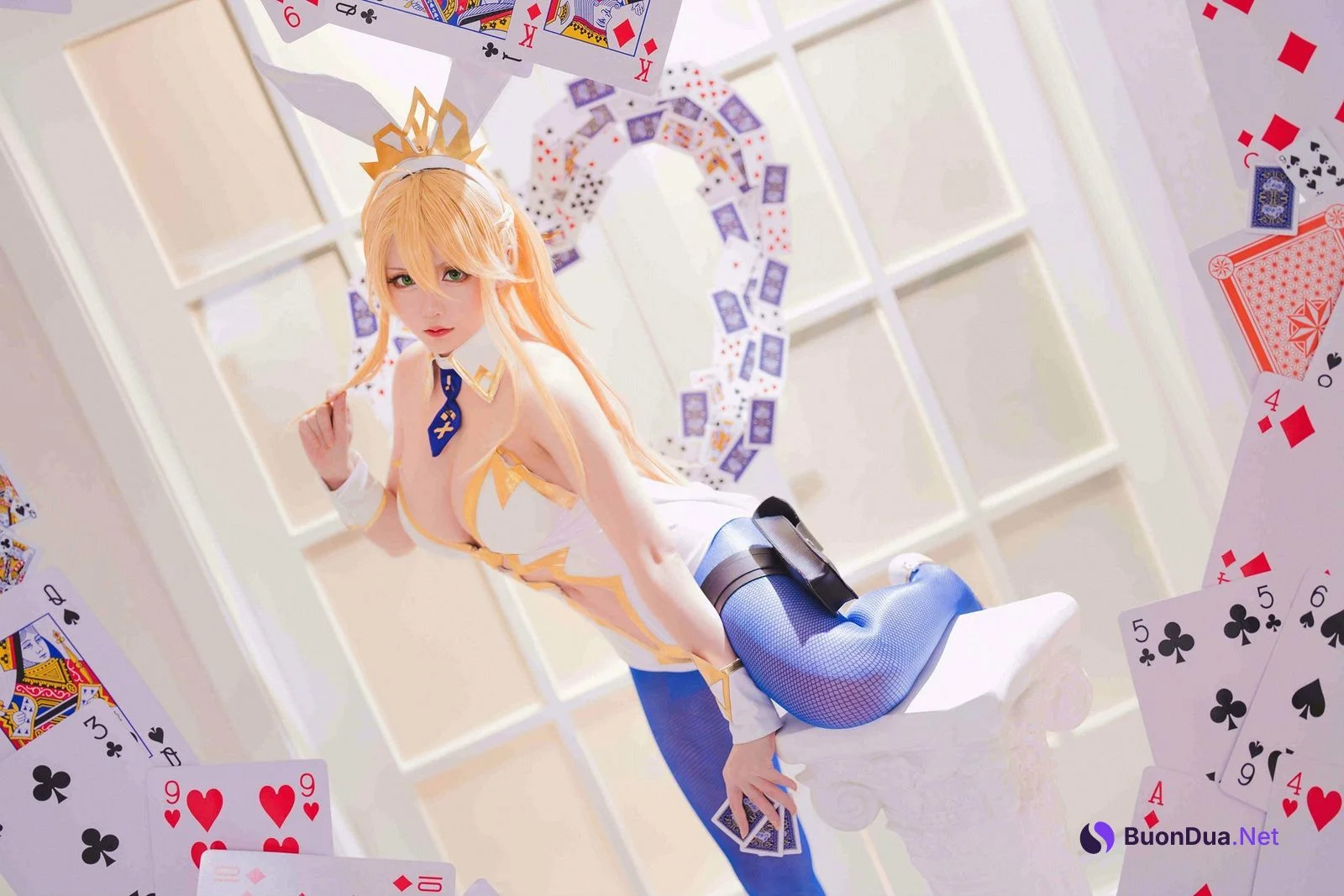 Cosplay 星之迟迟 FGO 狮子王 - Photo 2