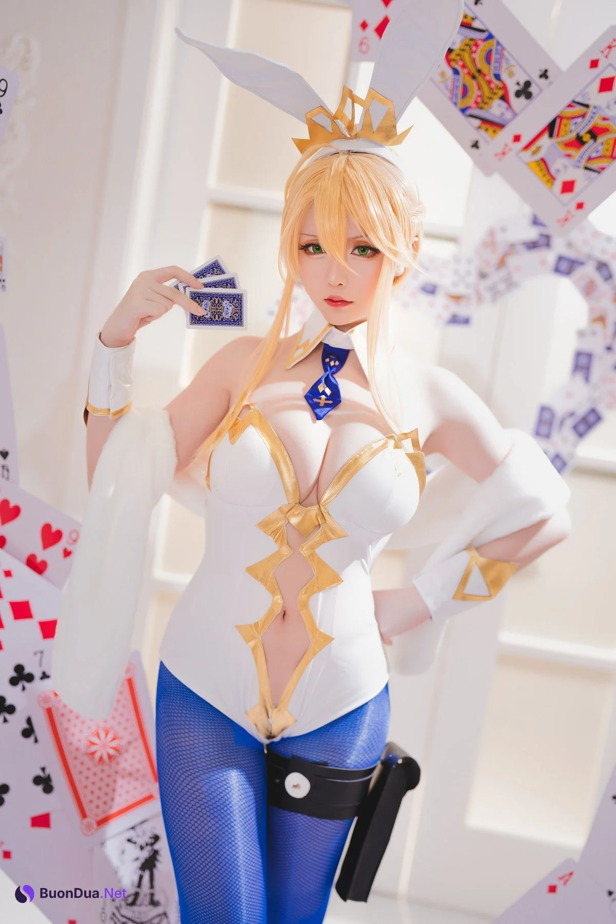 Cosplay 星之迟迟 FGO 狮子王 - Photo 3