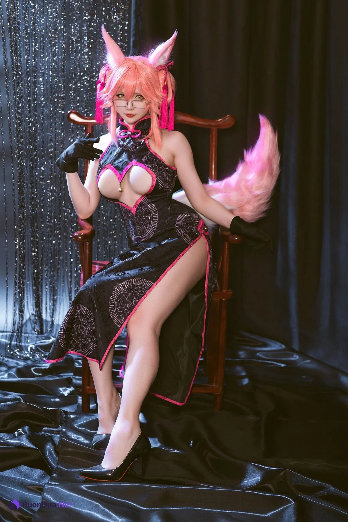 星之迟迟 Cosplay FGO高扬斯卡娅旗袍 - Photo 19