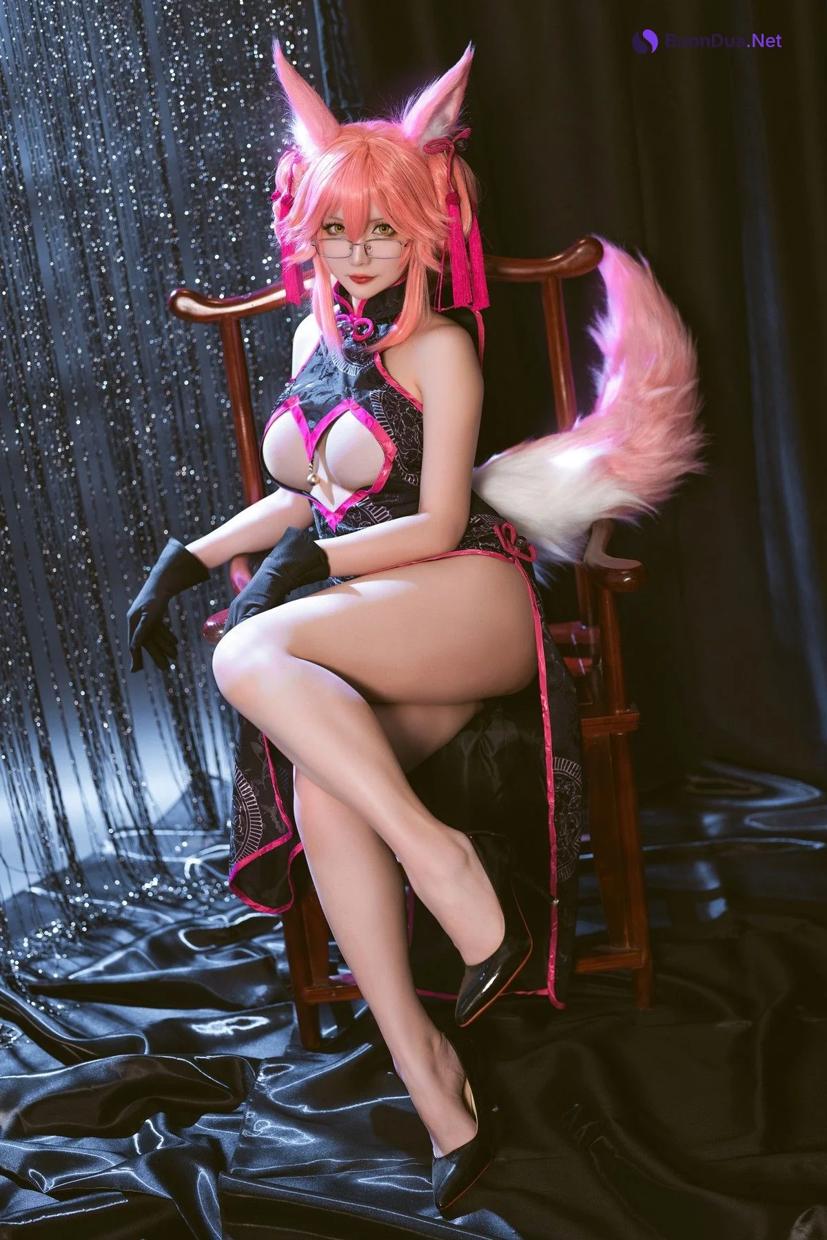 星之迟迟 Cosplay FGO高扬斯卡娅旗袍 - Photo 20