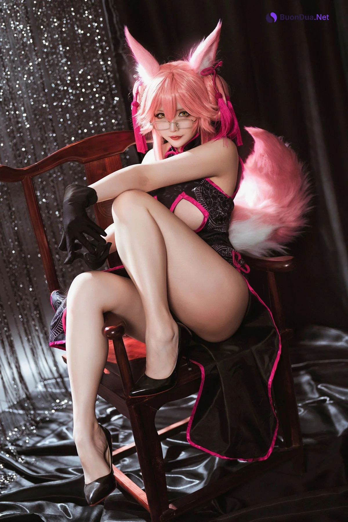 星之迟迟 Cosplay FGO高扬斯卡娅旗袍 - Photo 5