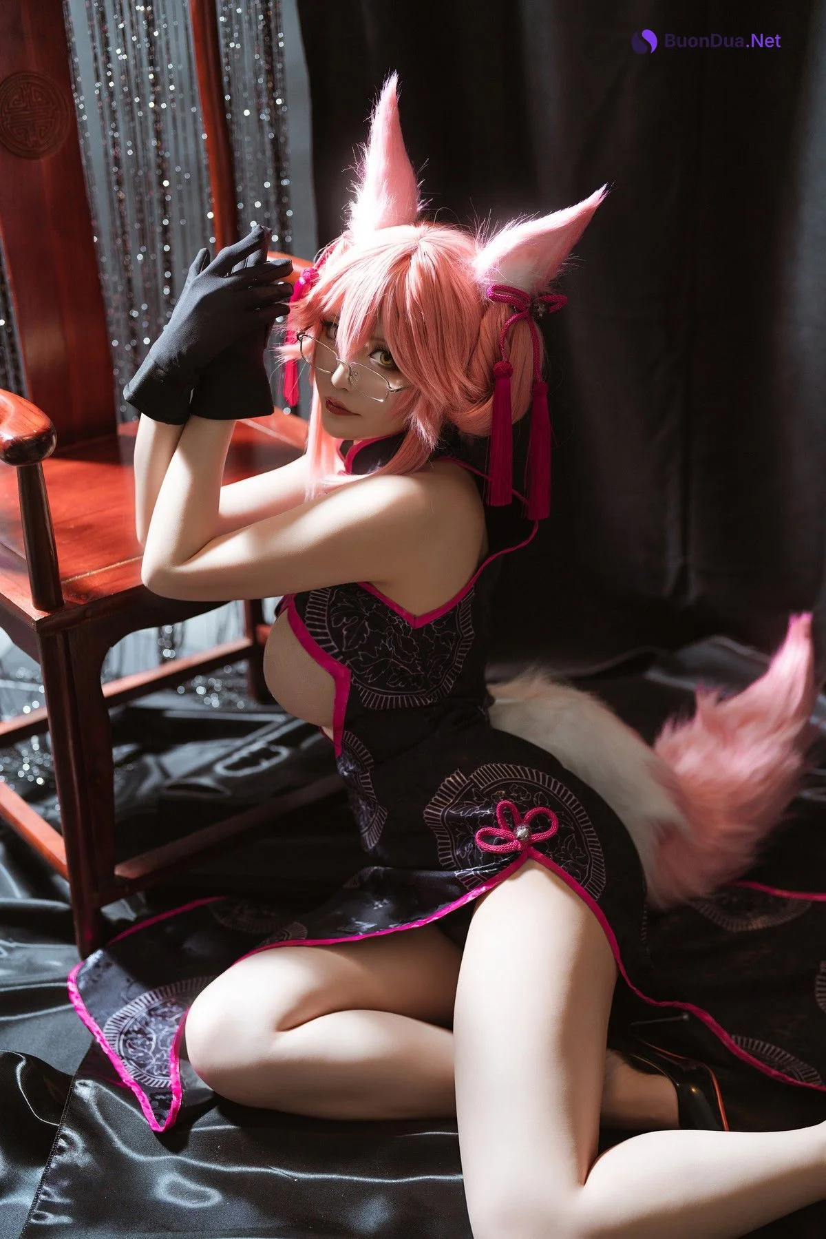 星之迟迟 Cosplay FGO高扬斯卡娅旗袍 - Photo 7