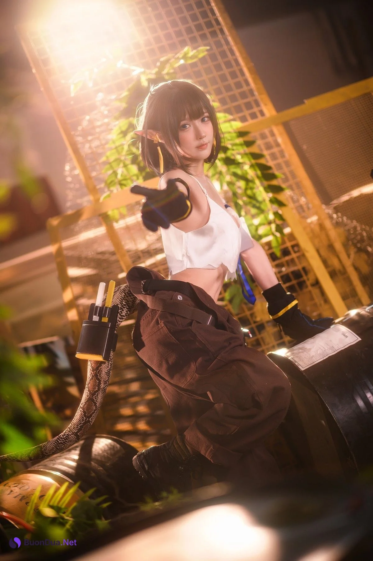 阿包也是兔娘 Cosplay 森蚺 Forest Flea - Photo 12