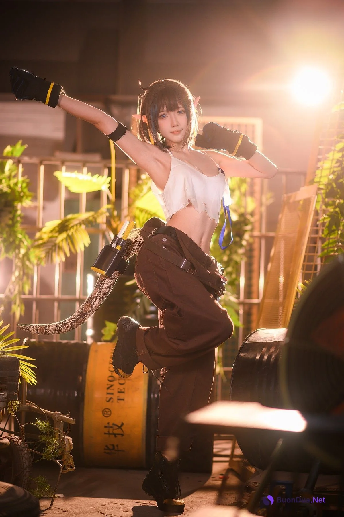 阿包也是兔娘 Cosplay 森蚺 Forest Flea - Photo 13