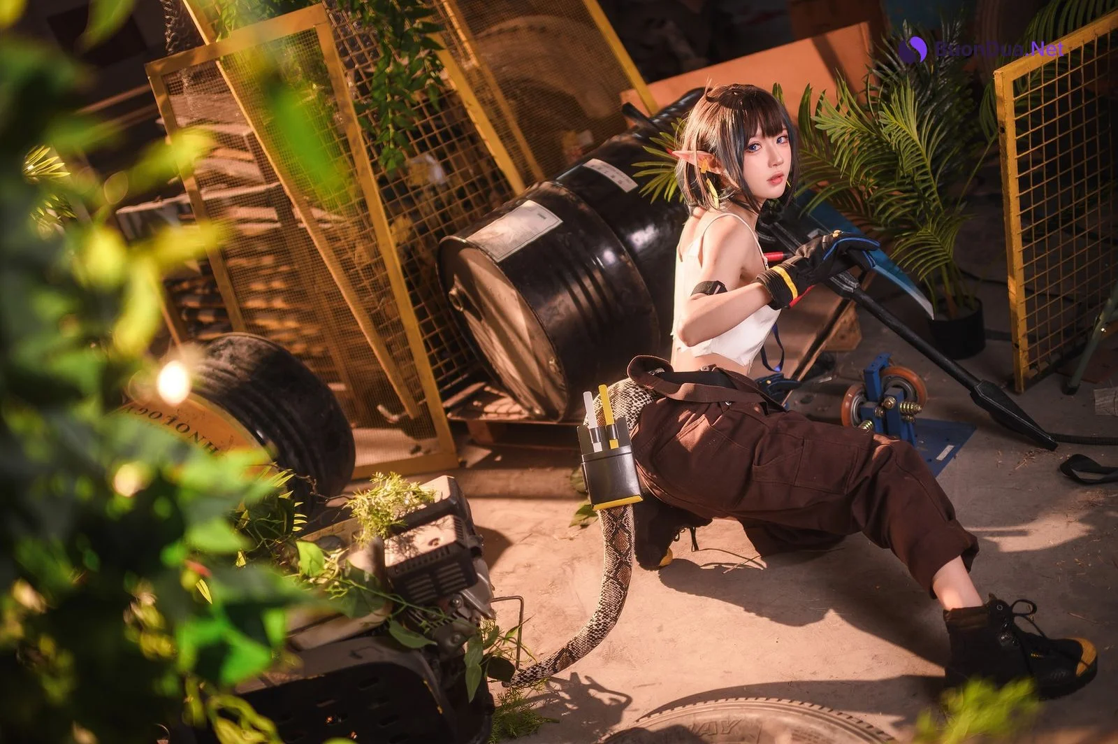 阿包也是兔娘 Cosplay 森蚺 Forest Flea - Photo 17