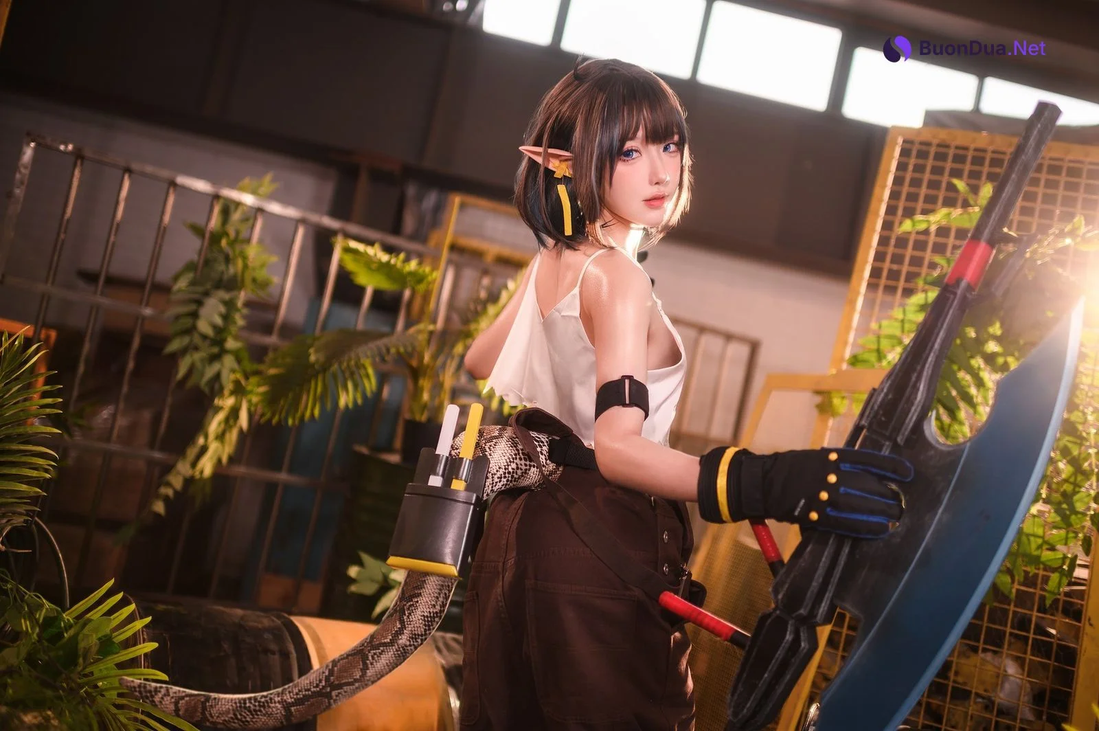 阿包也是兔娘 Cosplay 森蚺 Forest Flea - Photo 3