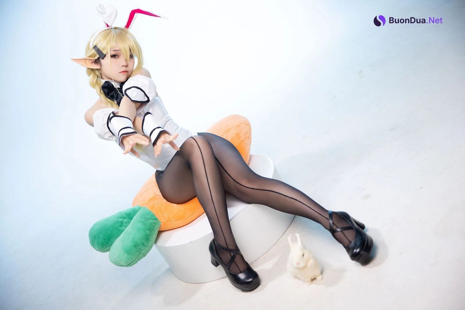 Cosplay G44不会受伤 水兰儿兔女郎 - Photo 11