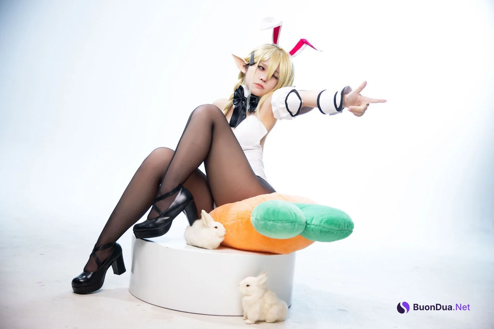 Cosplay G44不会受伤 水兰儿兔女郎 - Photo 8